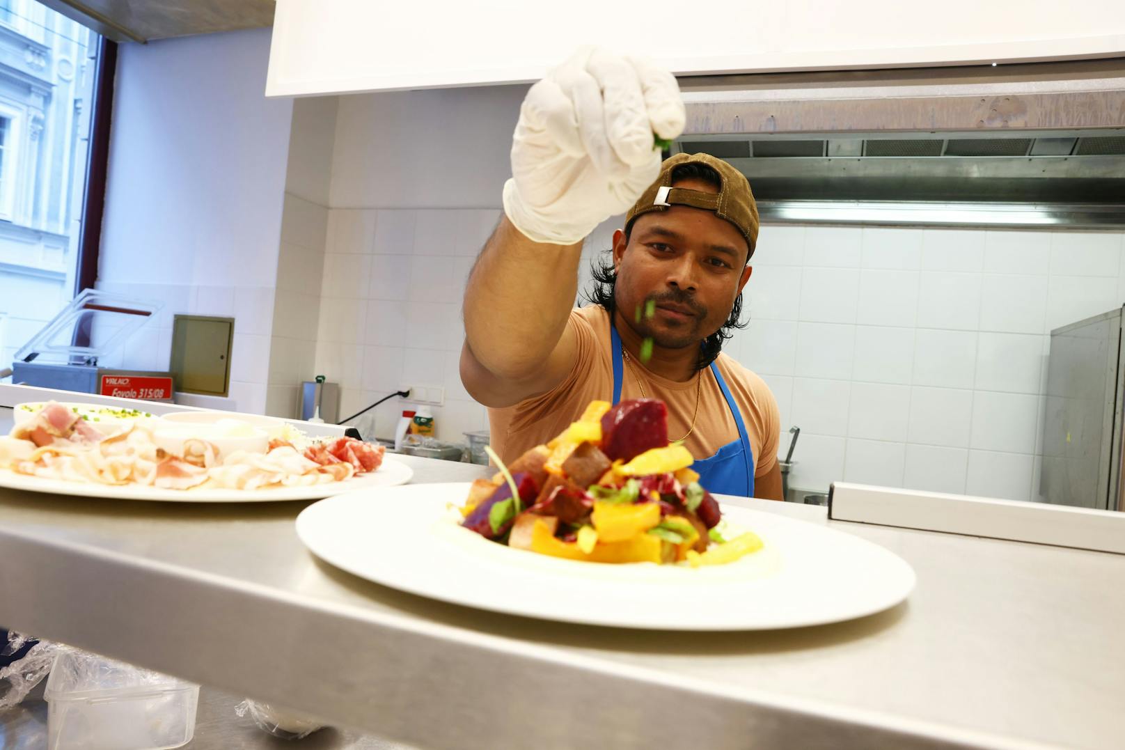 Hier entsteht der Frühstücksbesteller "Ährlich Salat"