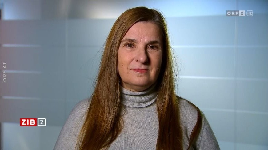 Die Virologin Dorothee von Laer in der "ZIB2" bei ORF-Moderator Armin Wolf.