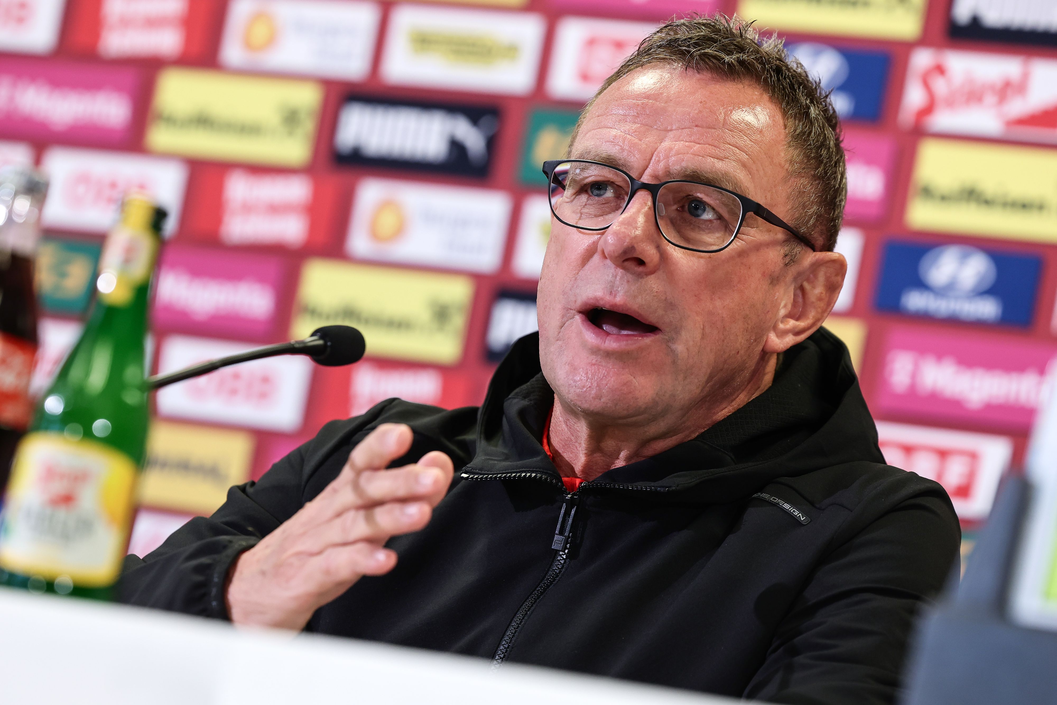 Ralf Rangnick freut sich auf das Duell mit Deutschland.