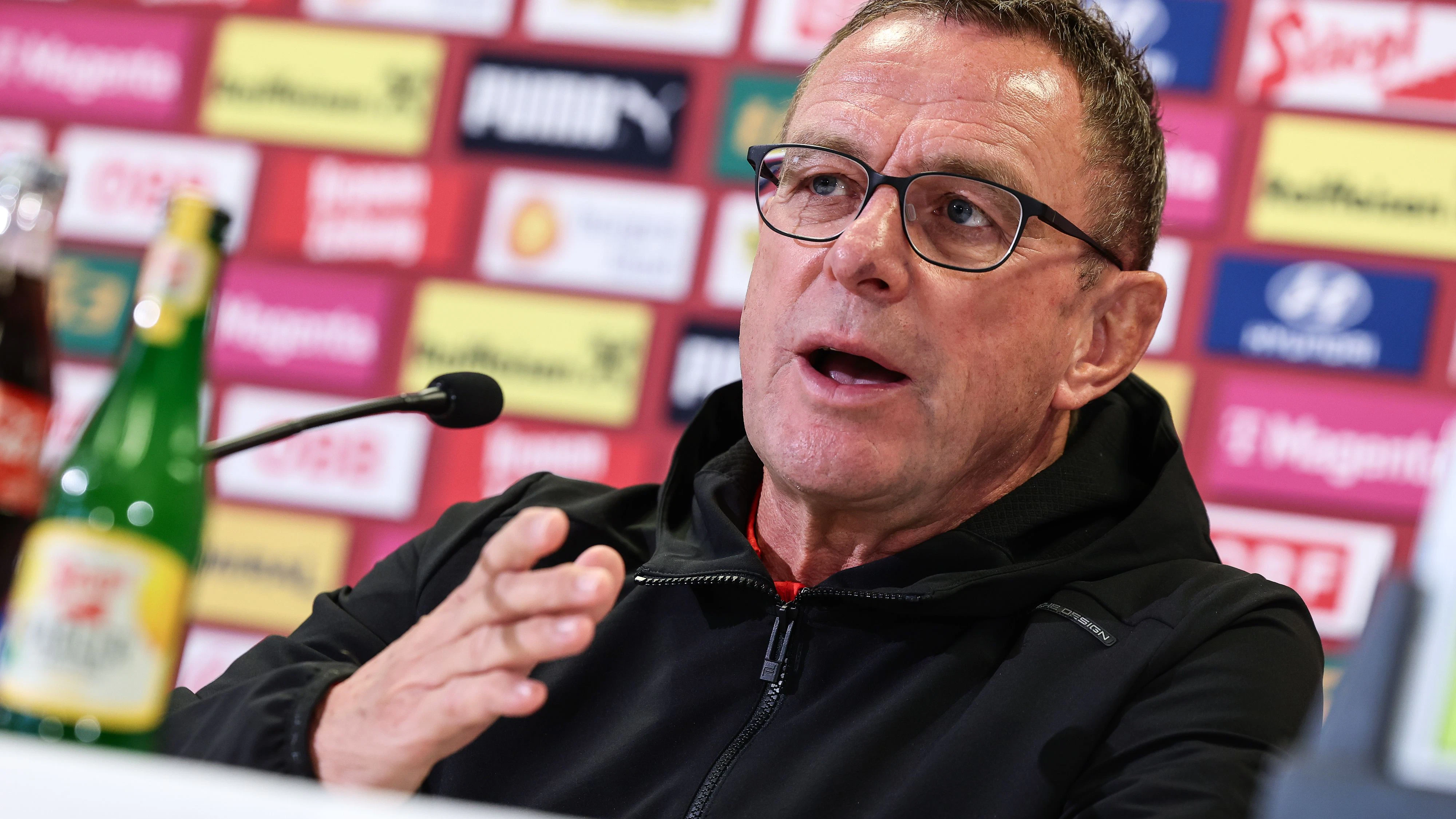 Ralf Rangnick freut sich auf das Duell mit Deutschland.