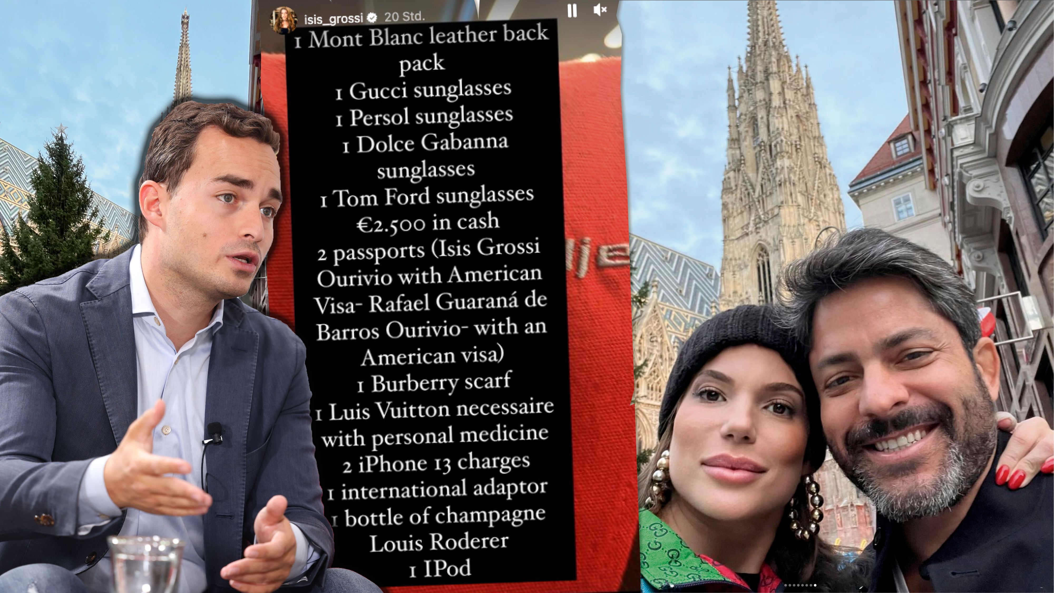 FPÖ- Klubobmann Maximilian Krauss reagiert entsetzt über den Vorfall in dem ÖBB-Zug.