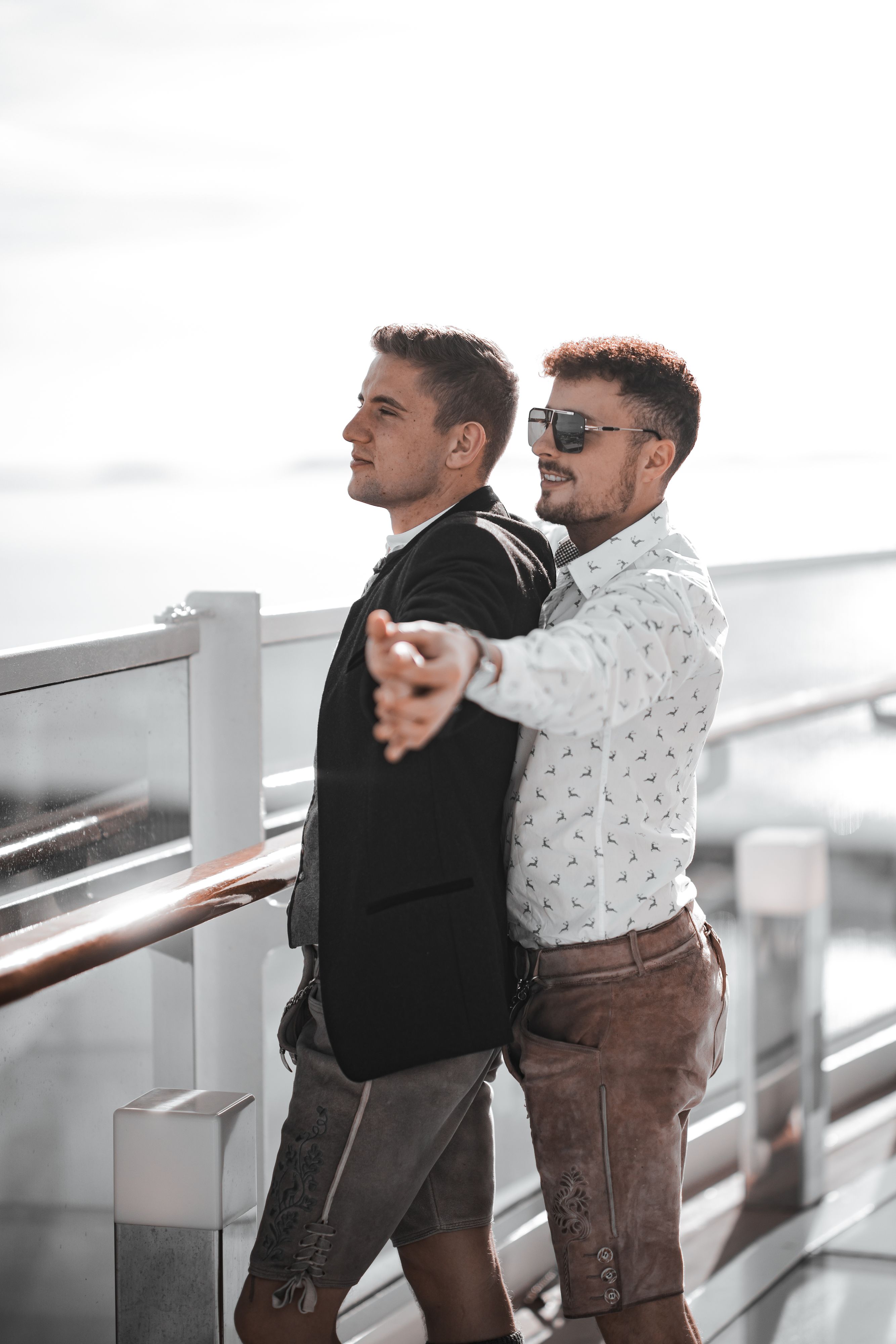 Erlebten ihren Titanic-Moment Johannes Höfinger und Florian Eichner.