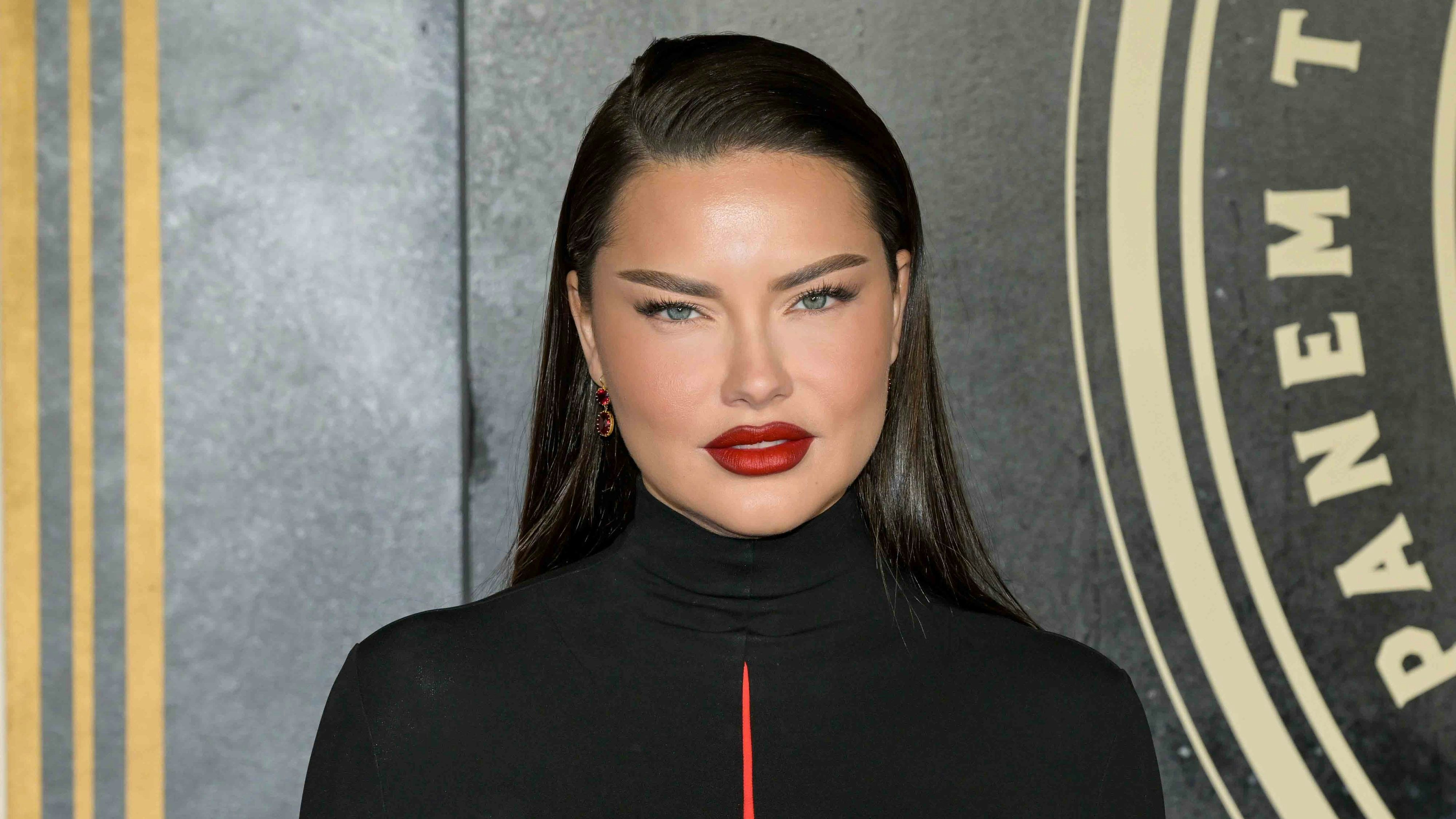 12 November 2023 - Hollywood, California - Adriana Lima. Los Angeles premiere of "The Hunger Games The Ballad Of Songbirds & Snakes" at TCL Chinese Theatre. 