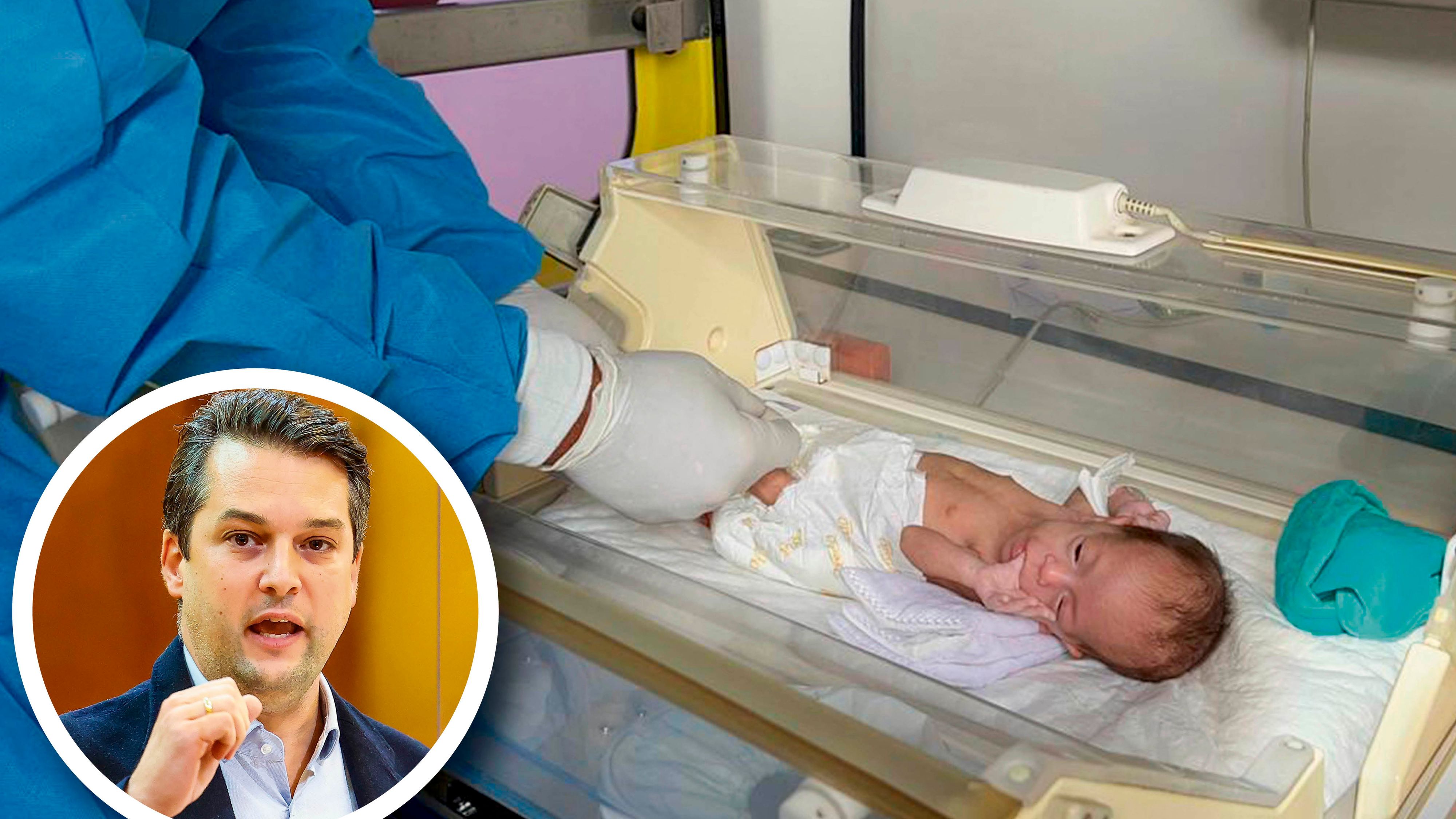 Wiens FPÖ-Chef Dominik Nepp ist dagegen, dass in Wien Frühchen aus dem Kriegsgebiet in Gaza medizinisch betreut werden.