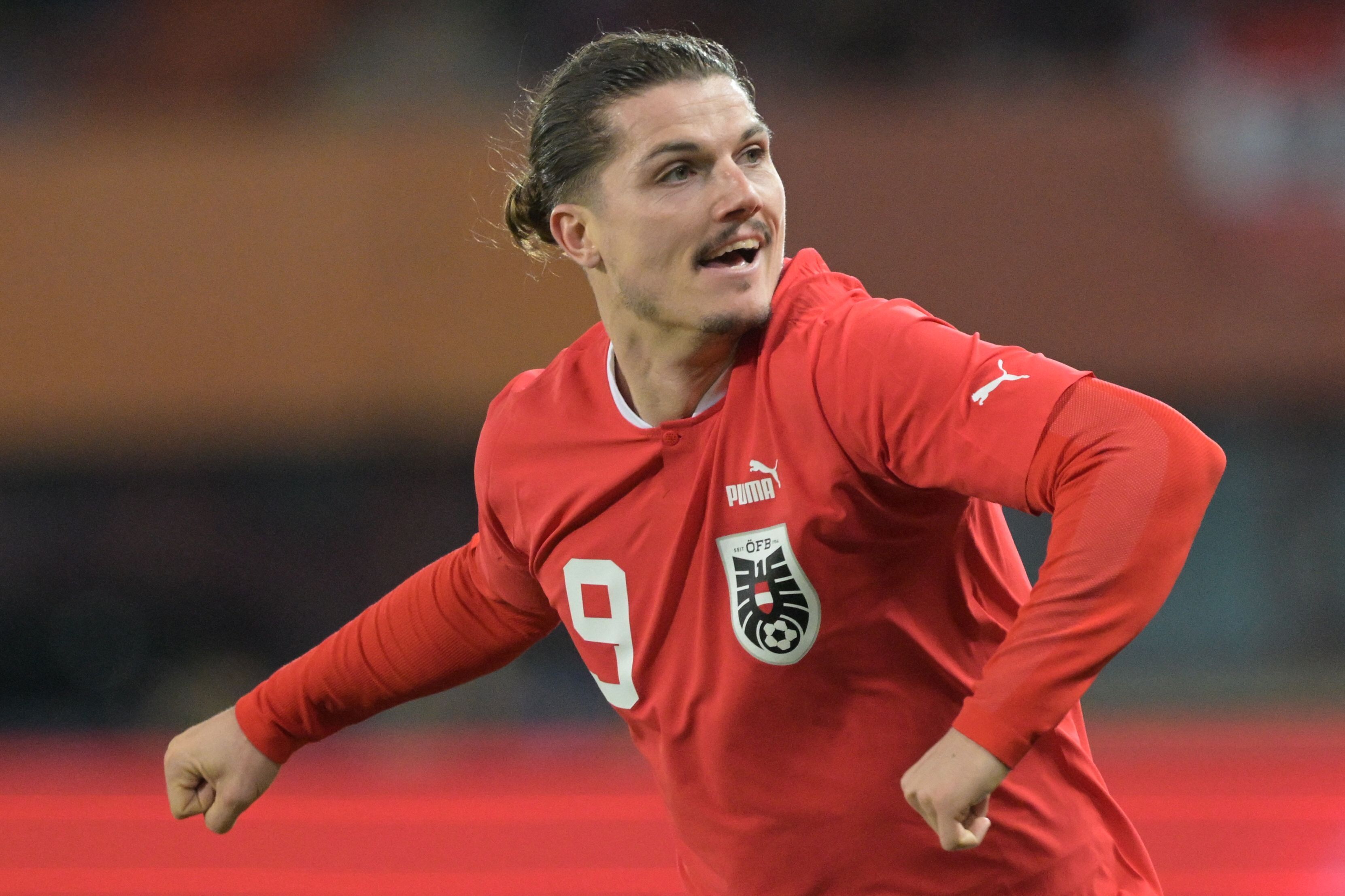 Marcel Sabitzer schoss Österreich in Front. 