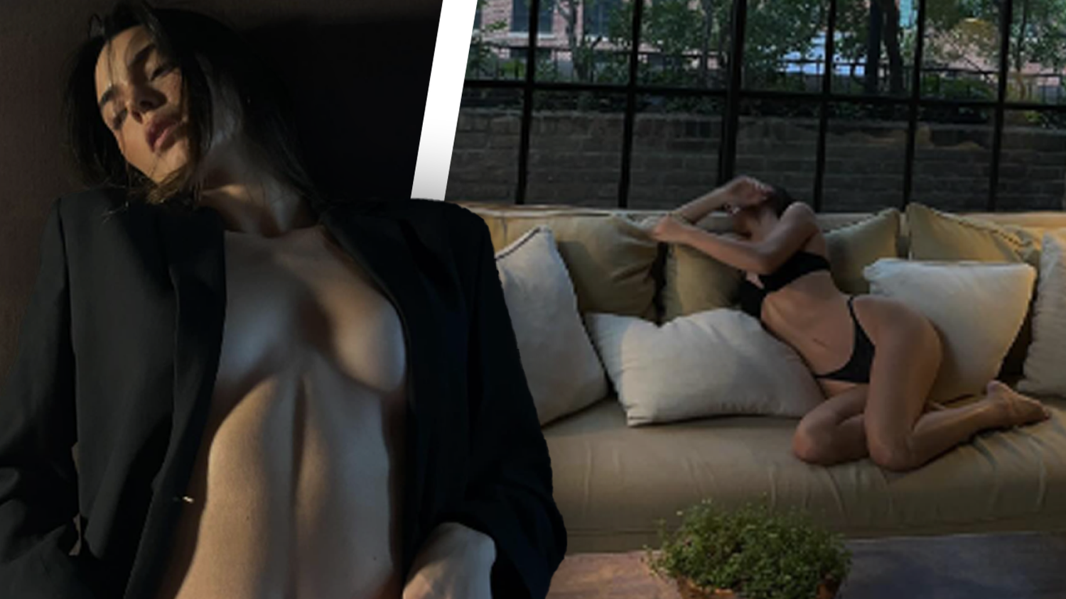 Kendall Jenner zeigt ihren Body für Calvin Klein.