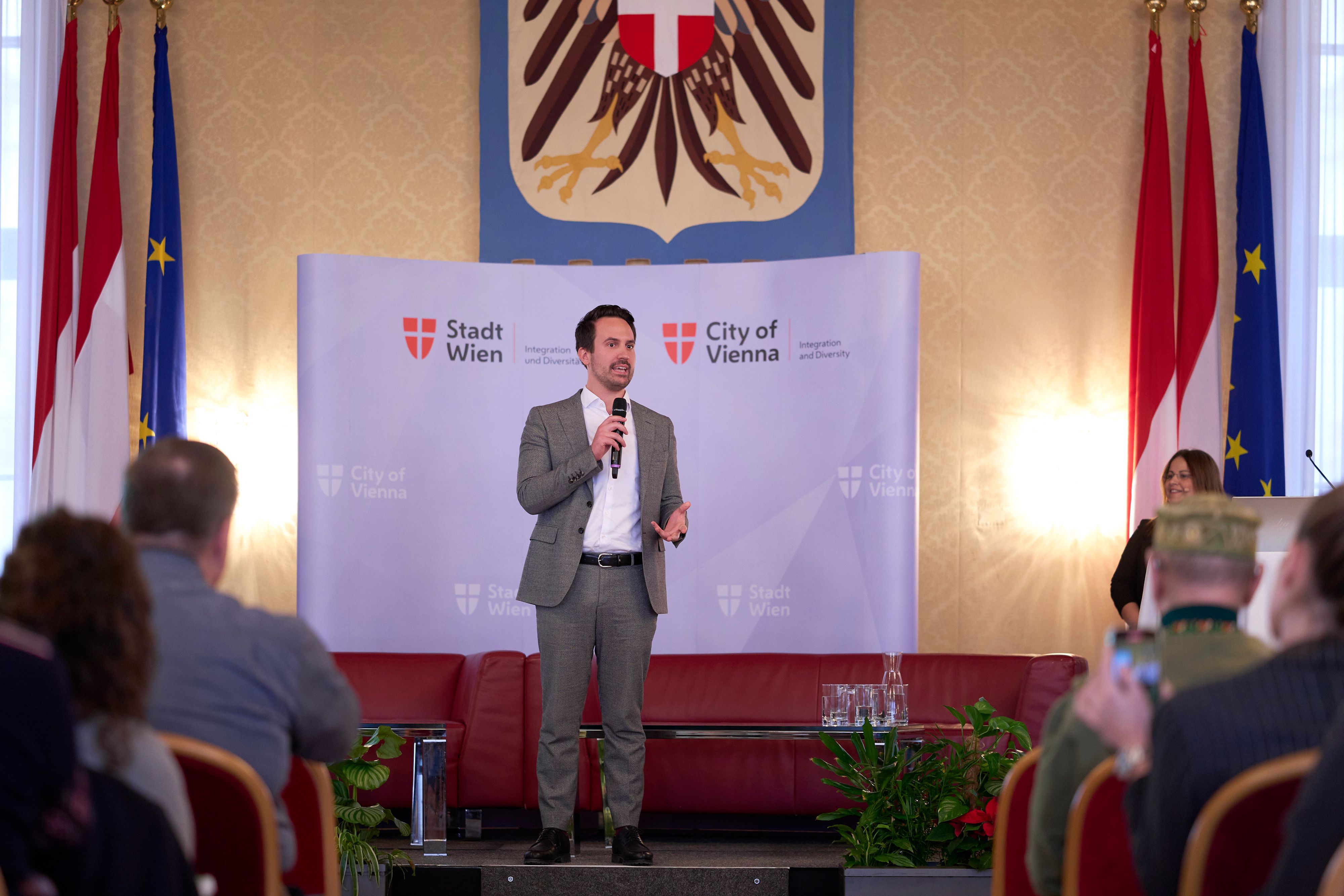 Vizebürgermeister und Integrationsstadtrat Christoph Wiederkehr (Neos). 