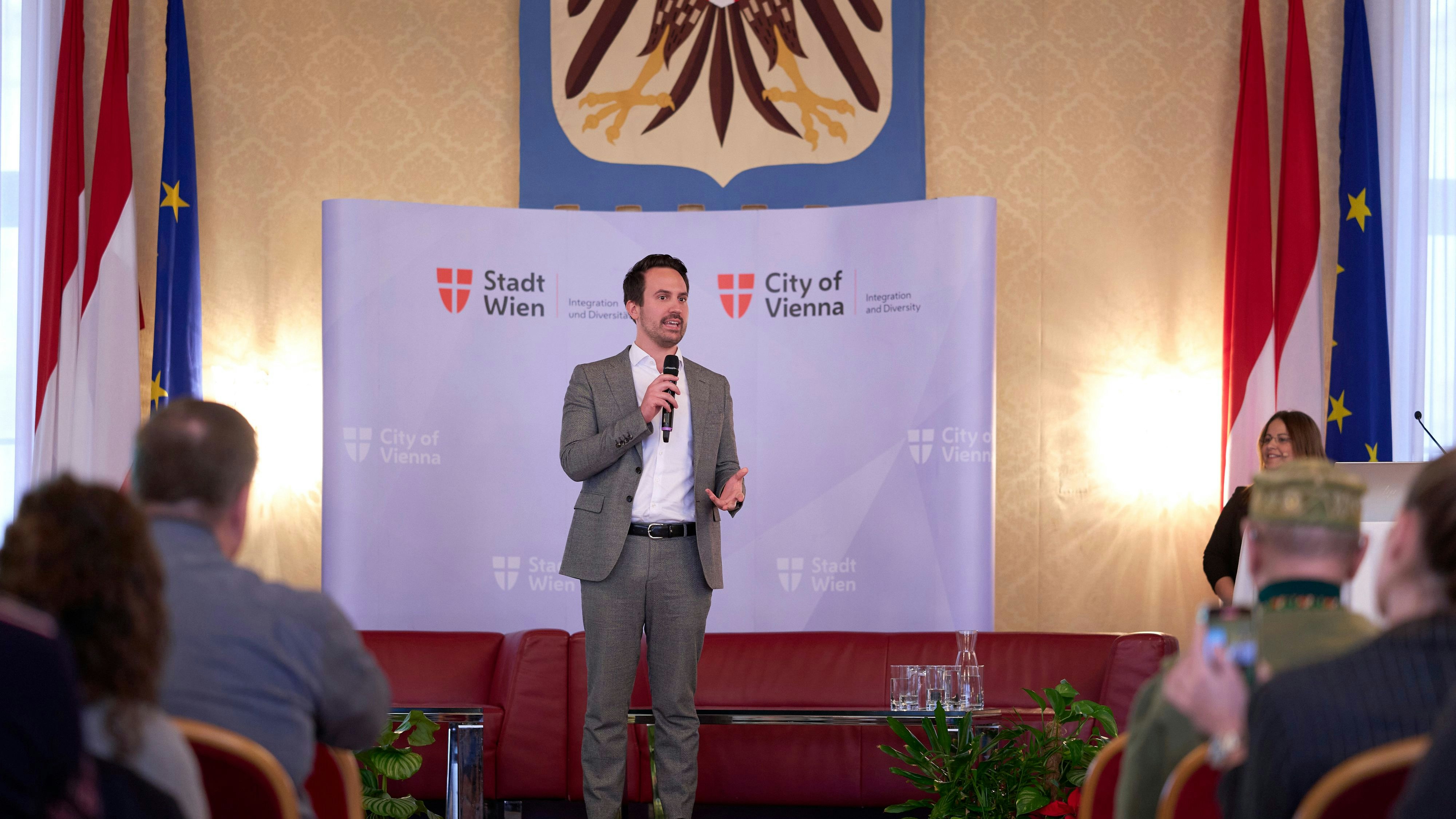 Vizebürgermeister und Integrationsstadtrat Christoph Wiederkehr (Neos). 