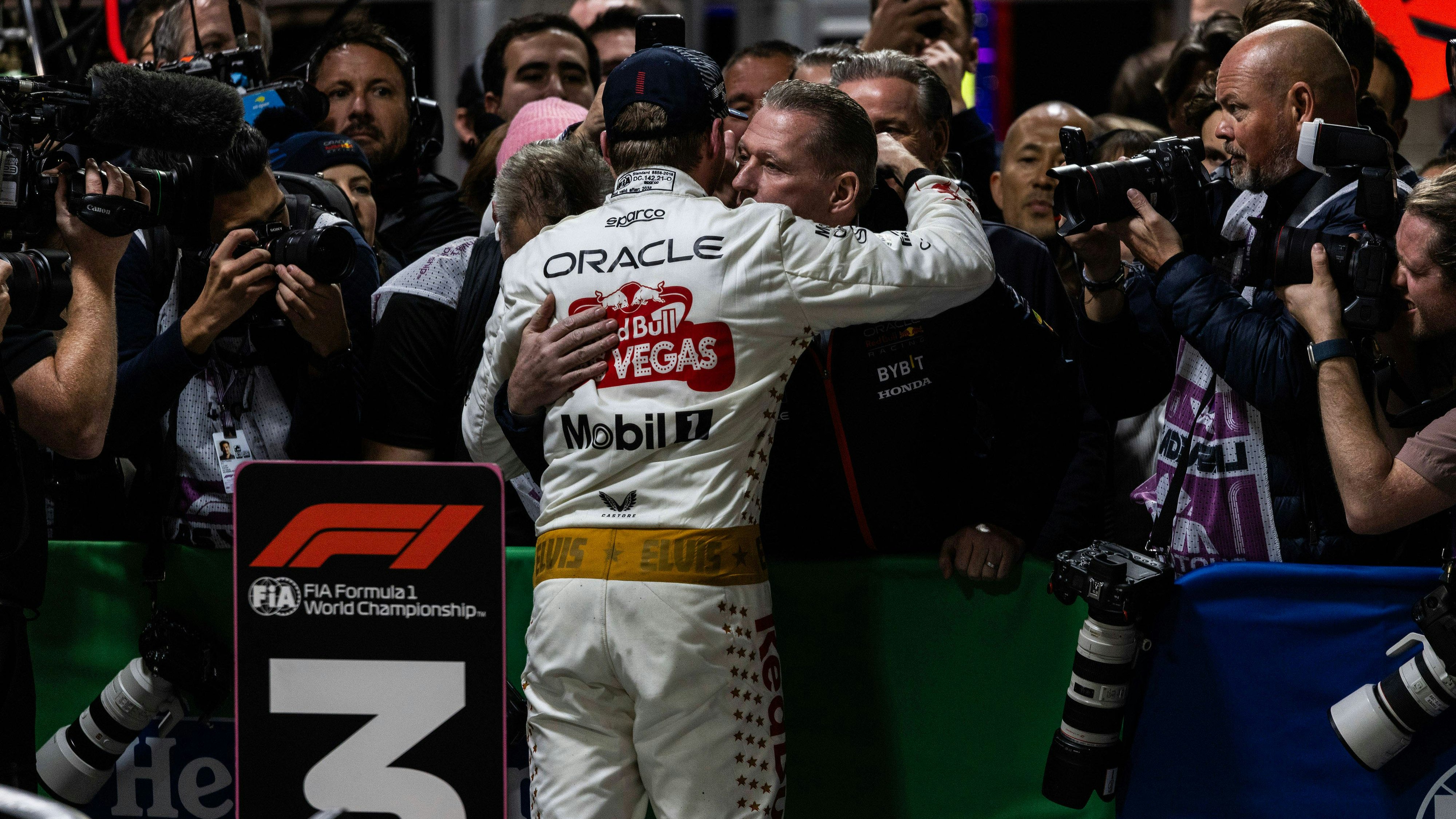 Max Verstappen und sein strenger Vater Jos.