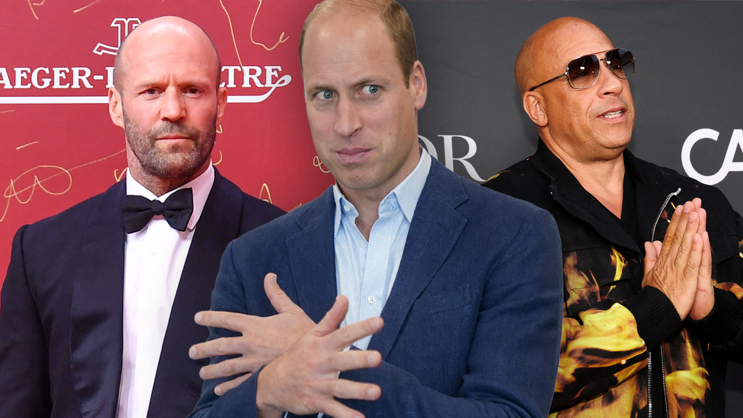 Prinz William hat sich gegen andere Promis als "heißester Glatzkopf" durchgesetzt.