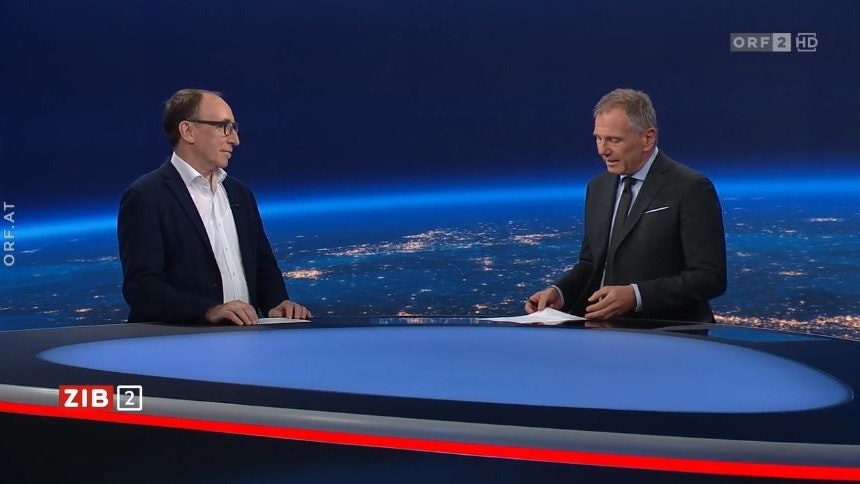 Gesundheitsminister Johannes Rauch (Grüne) war am Mittwochabend (22.11.2023) zu Gast bei Armin Wolf in der ORF-"ZIB2". 