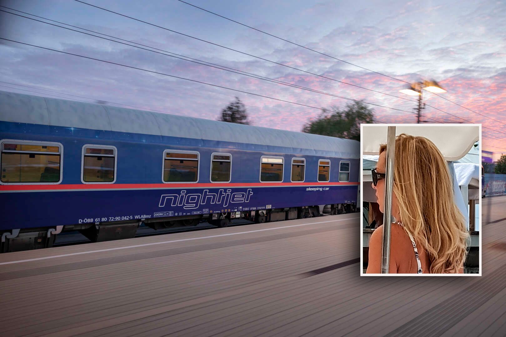 Susanne L. kam im ÖBB-Nightjet nach Venedig nicht zum Schlafen.