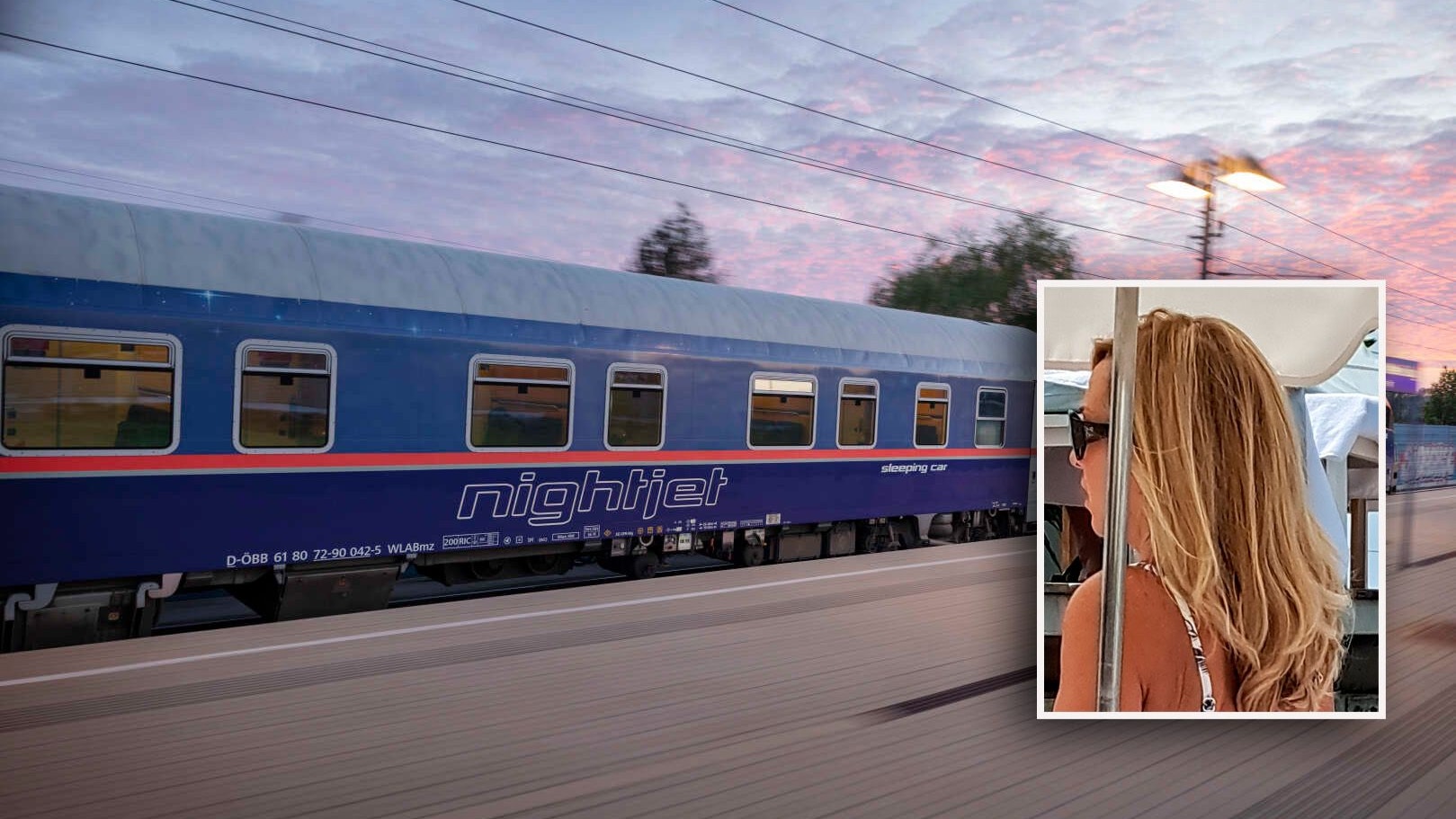Susanne L. kam im ÖBB-Nightjet nach Venedig nicht zum Schlafen.