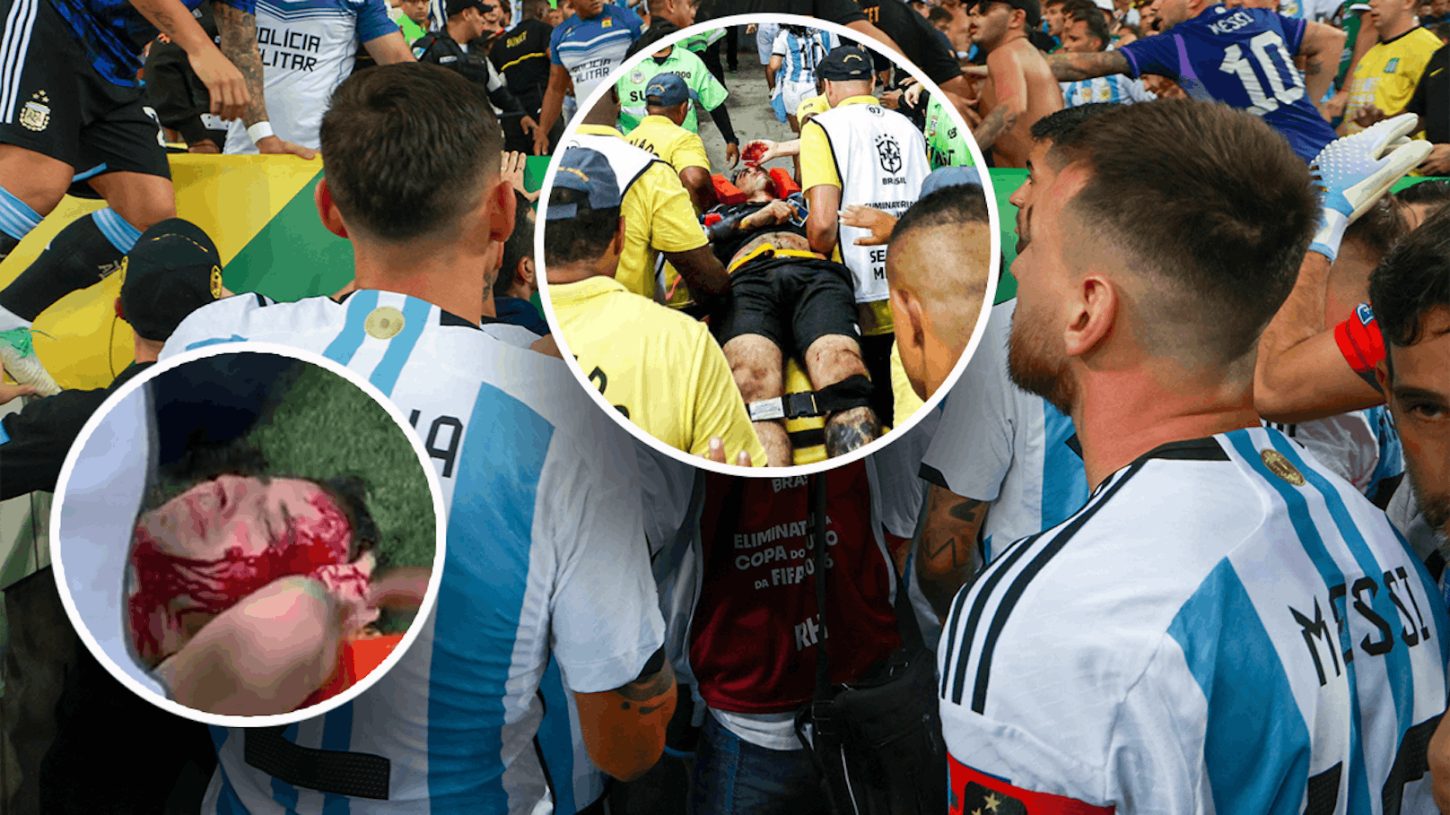 Messi: "Polizei schlug auf unsere Familien ein"