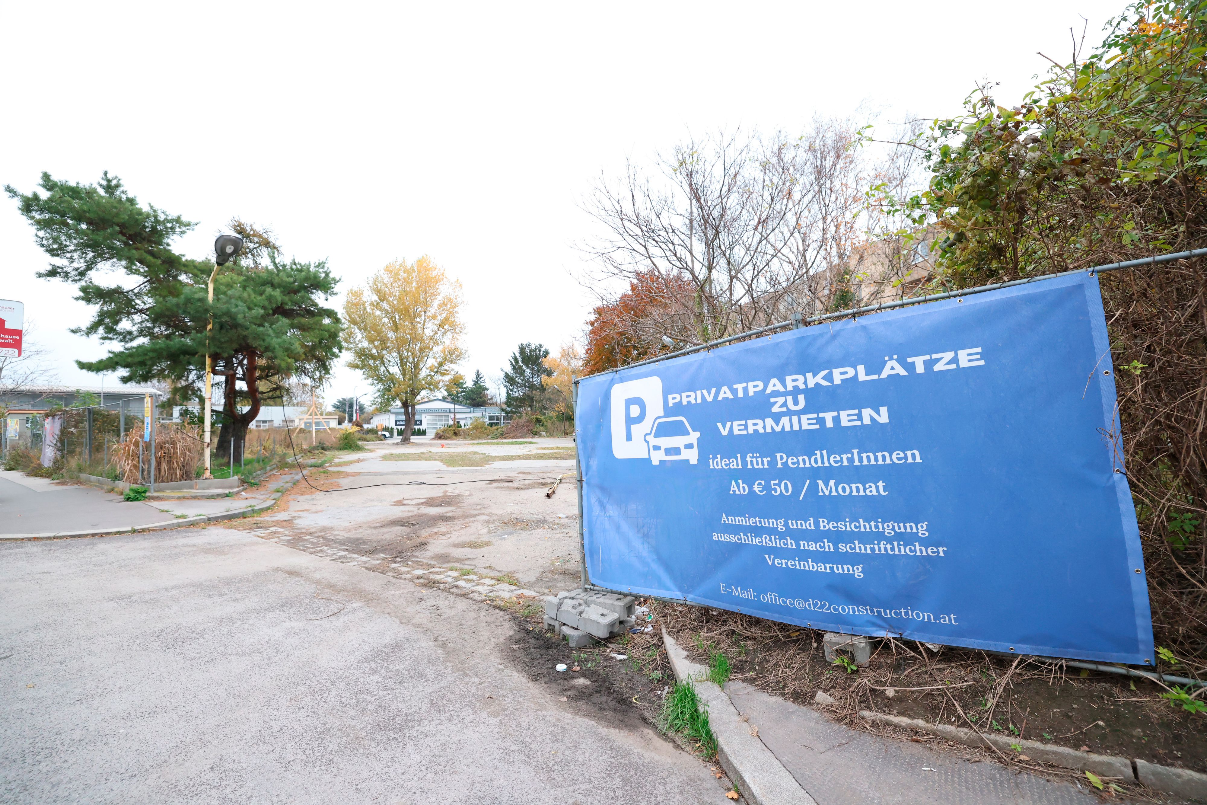 In der Prager Straße soll der Wiener Zoran dieses Grundstück gestört haben.