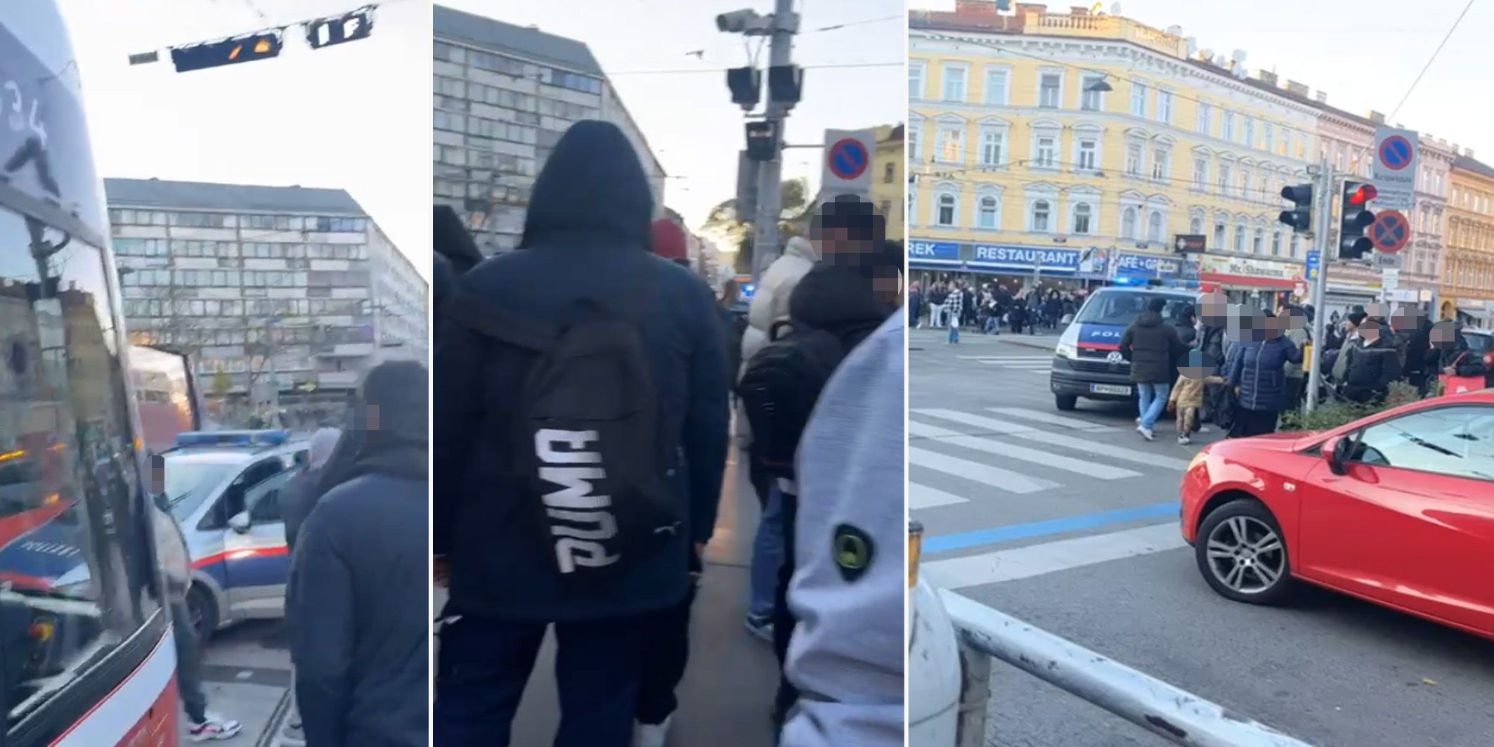 Am Donnerstag musste ein Öffi-Fahrer während der Fahrt die Polizei rufen.