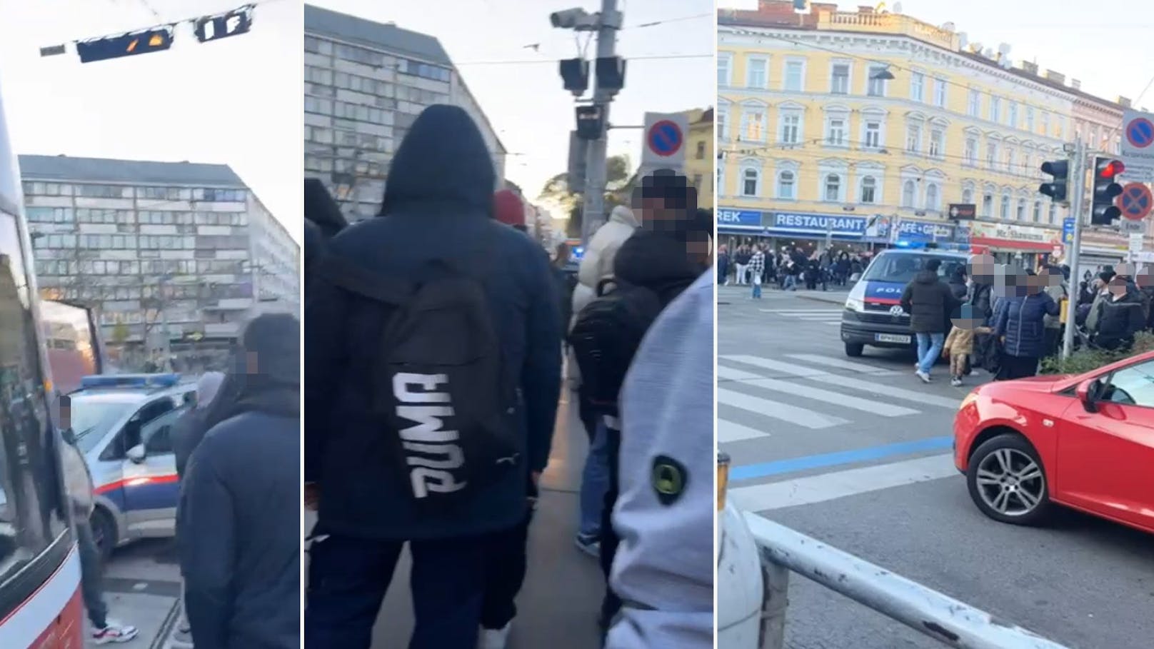 Frauen prügeln sich in Wiener Bim, Polizei greift ein