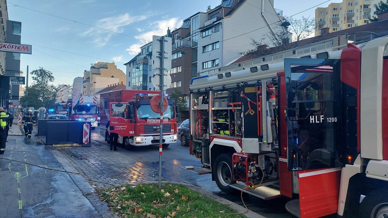 Heute.at - Wiener Party-Keller in Brand – Feuerwehr im Einsatz