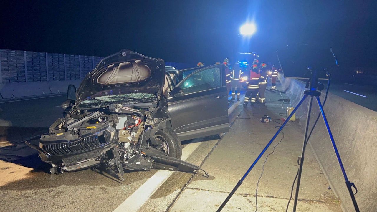 Heute.at - Vier Verletzte bei schwerem Unfall auf Westautobahn