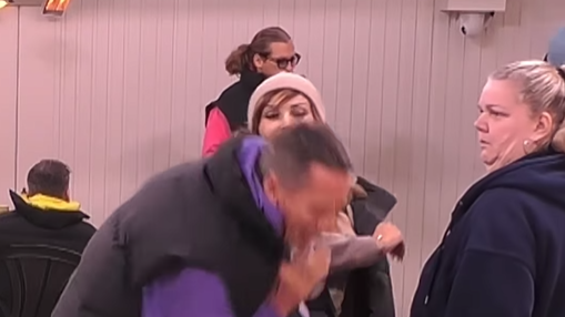 Patricia Blanco verpasste Jürgen Milski im „Promi Big Brother“-Container eine Ohrfeige, während Manuela Wisbeck entsetzt zusah. 