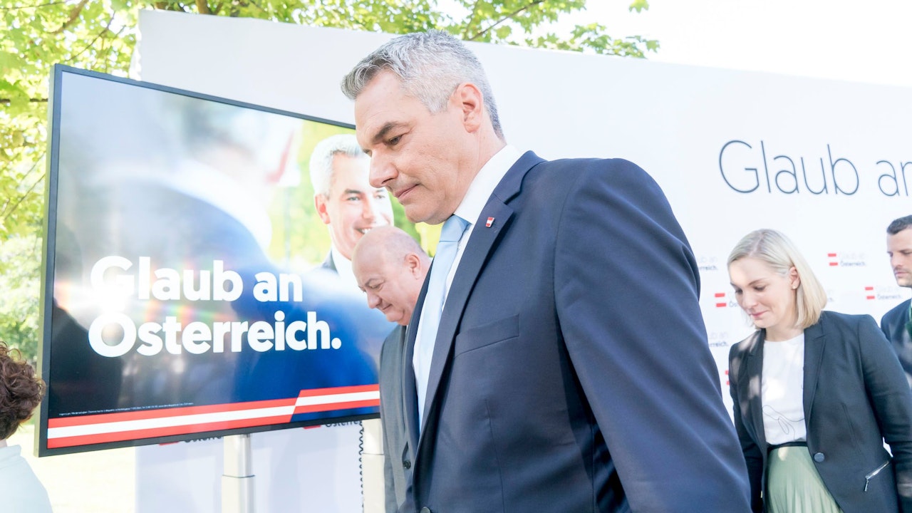 Heute.at - Vertrauensindex: Nehammer tiefer als alle Kanzler zuvor