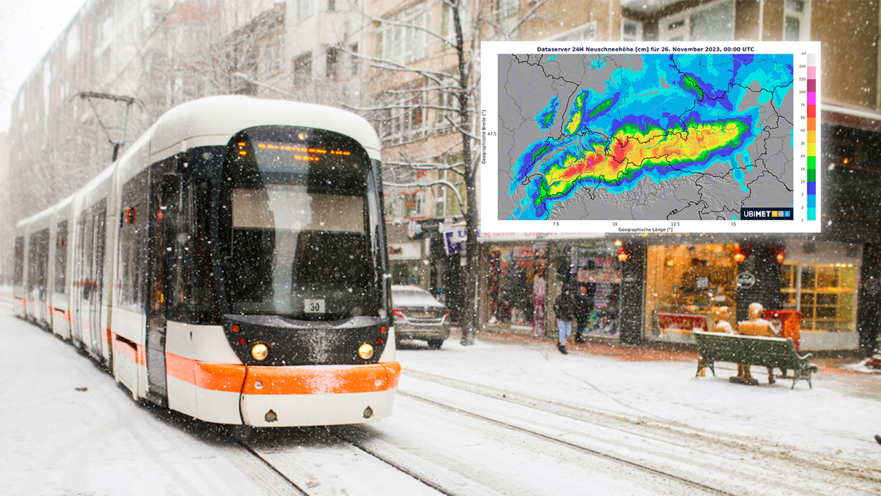 Heute.at - Neue Karte – jetzt wird (fast) ganz Österreich weiß