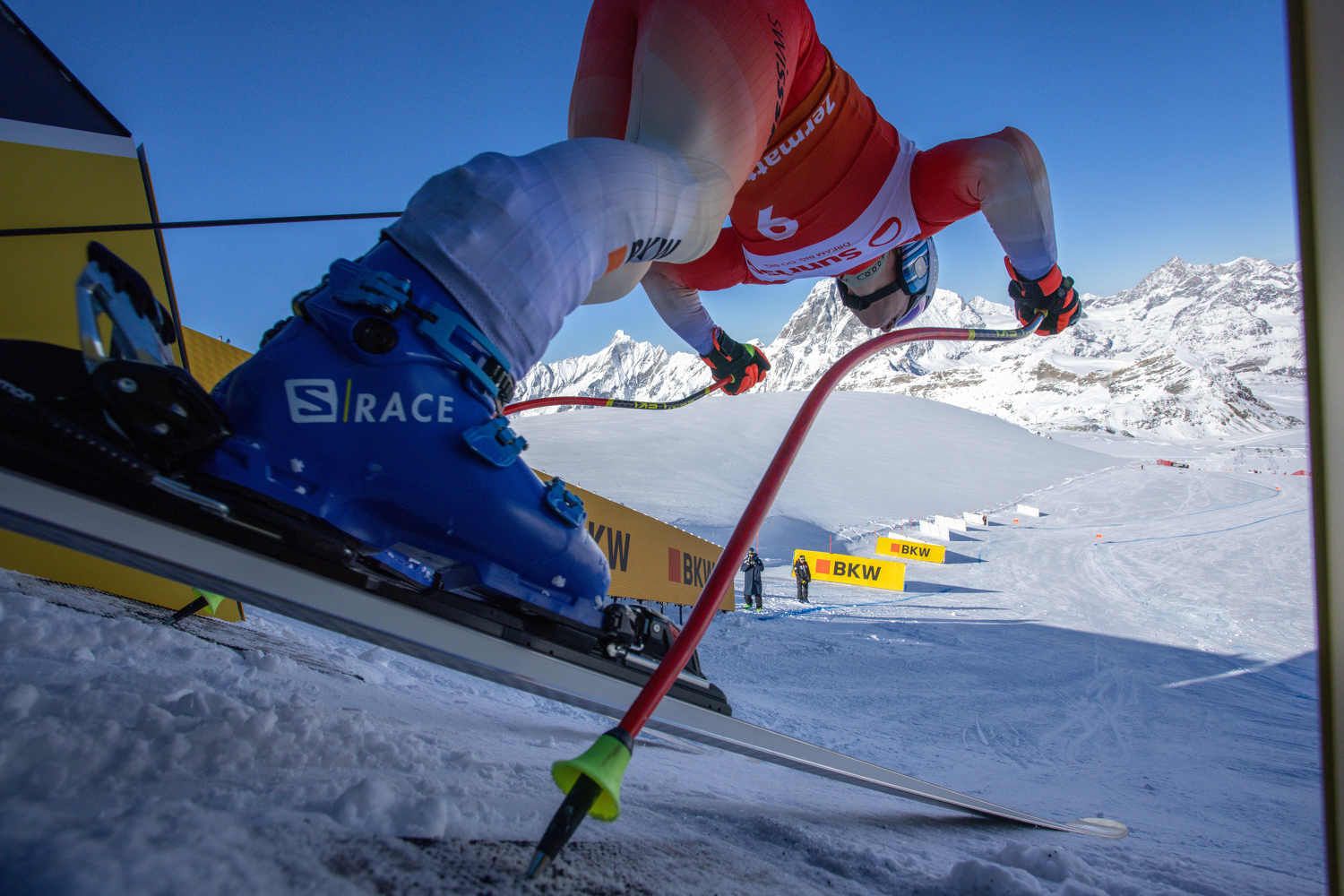 Der Schweizer Ski-Star Marco Odermatt.