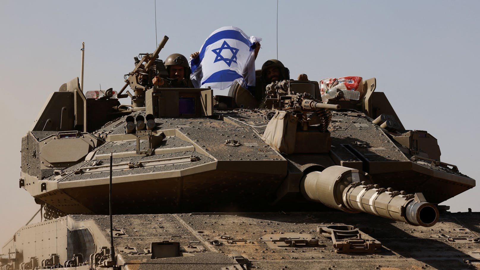 Im nördlichen Gazastreifen halten sich weiterhin Tausende israelische Soldaten auf.