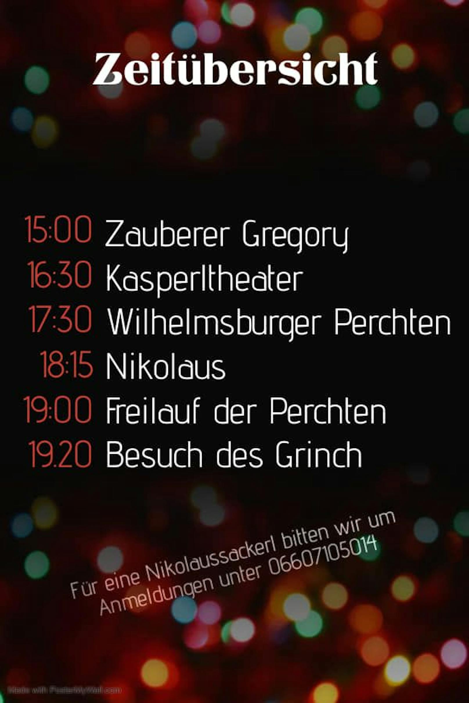 Ein Programm für Jung und Alt.