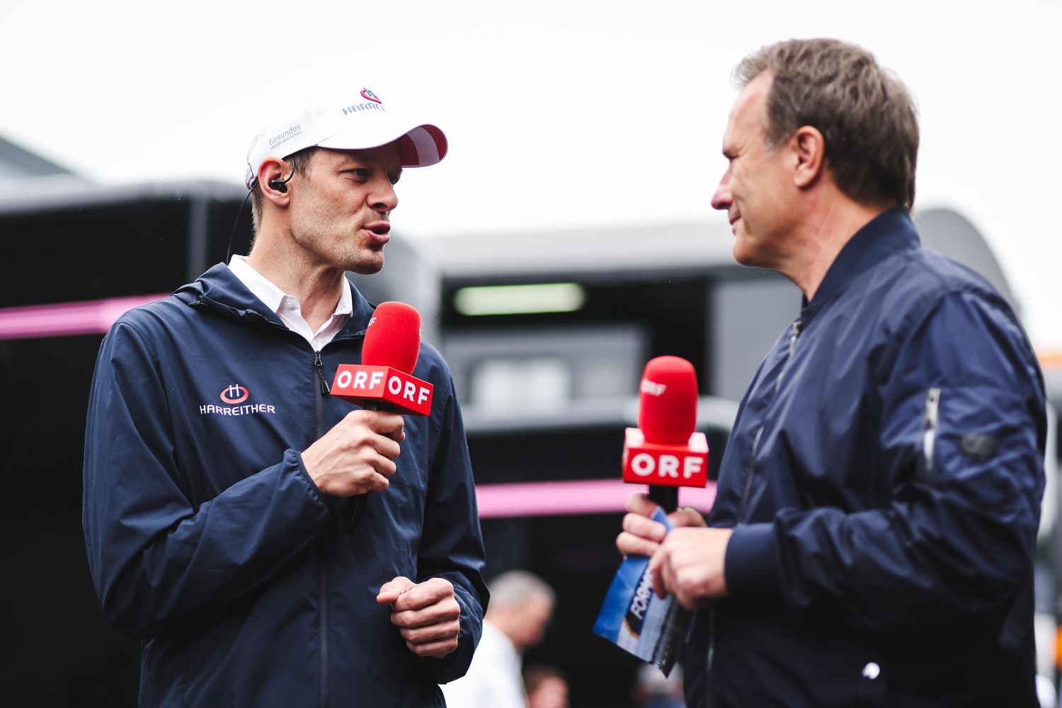 Alex Wurz mit Ernst Hausleitner