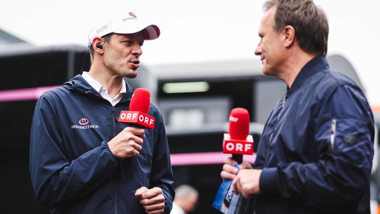 Alex Wurz mit Ernst Hausleitner