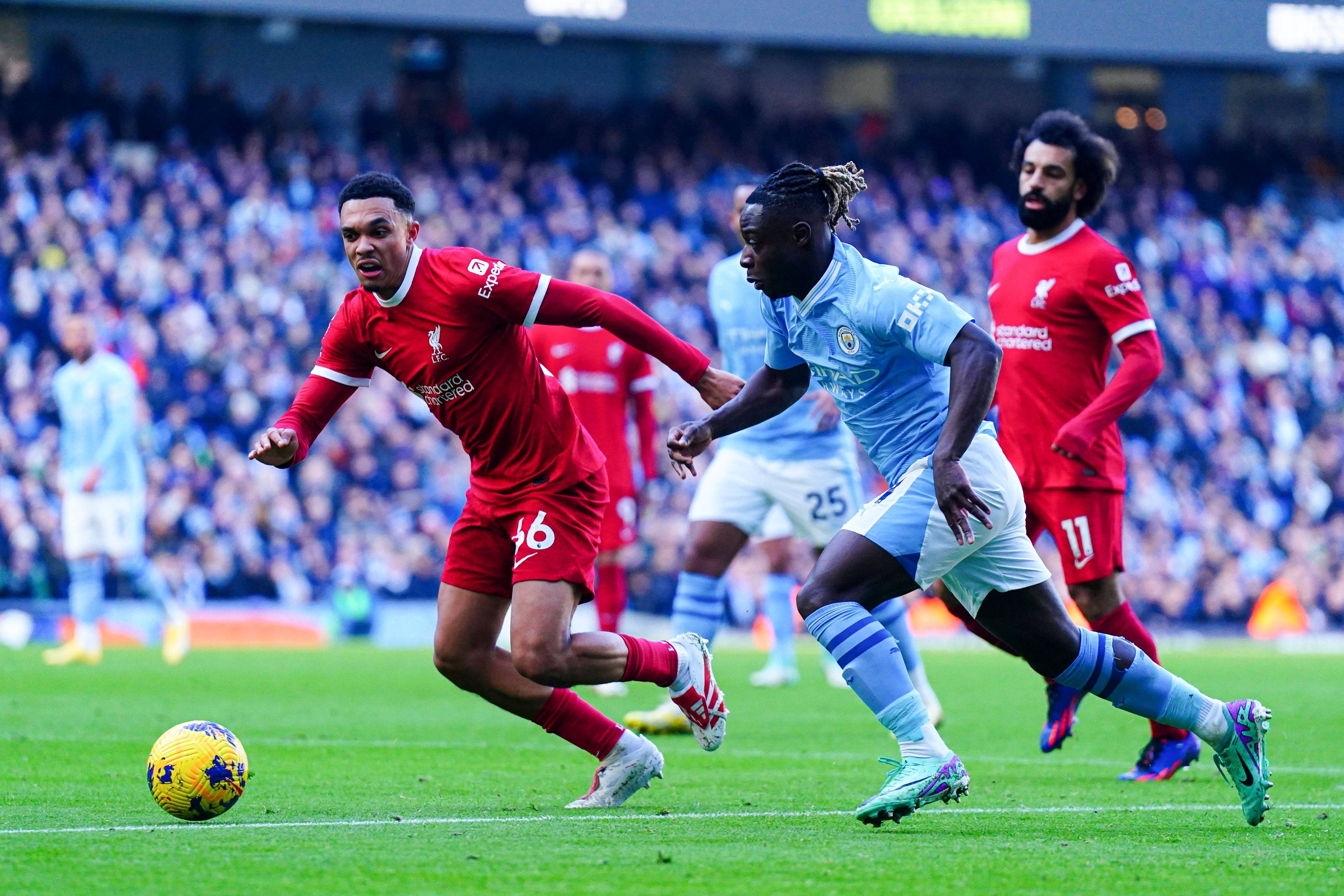 Manchester City gegen Liverpool