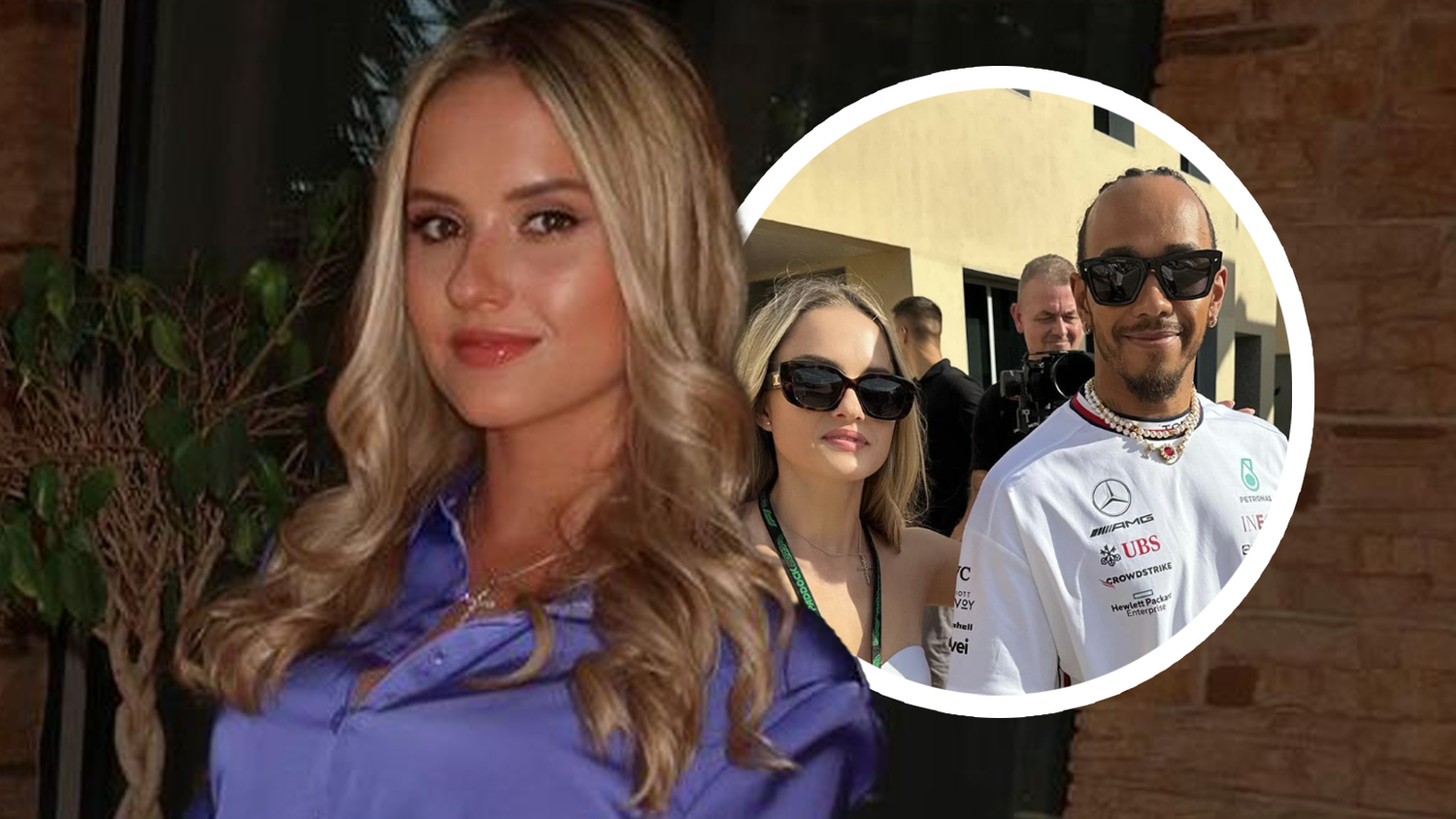 Davina Geiss dürfte ein Formel-1-Fan sein.