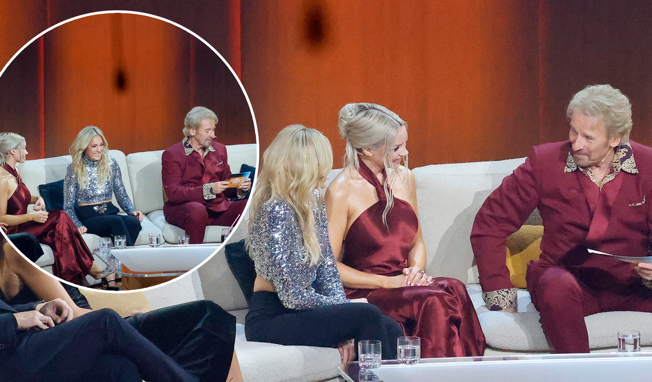 Shirin David tauschte Platz mit Helene Fischer.