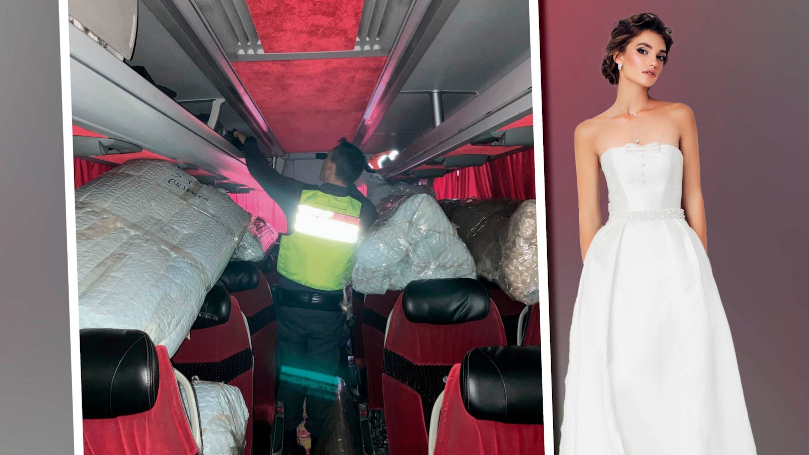 Hochzeitskleider geschmuggelt! Zoll stoppt Türken-Bus