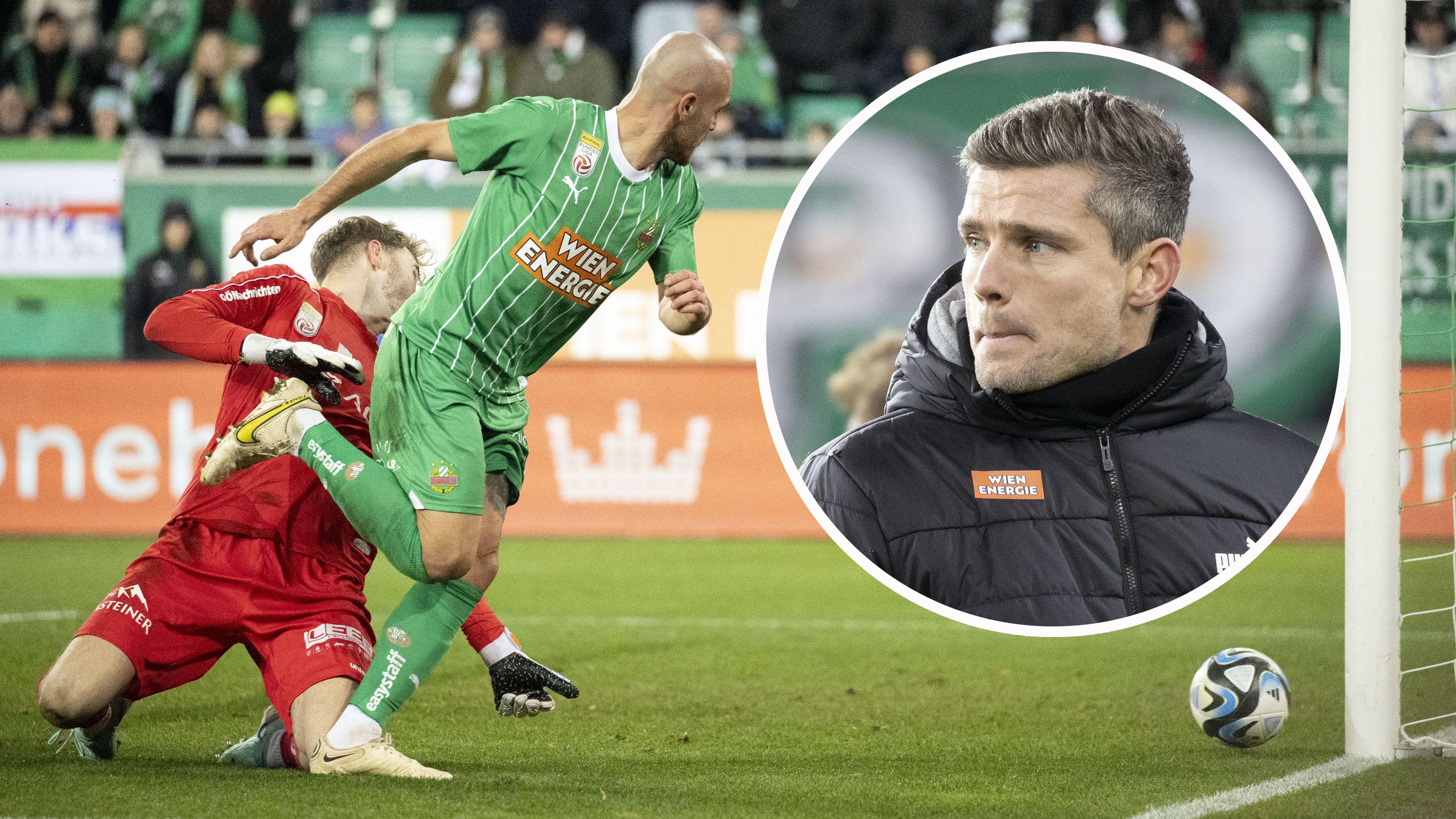 Trainer Robert Klauß sah beim Debüt noch Verbesserungsbedarf in der Offensive.