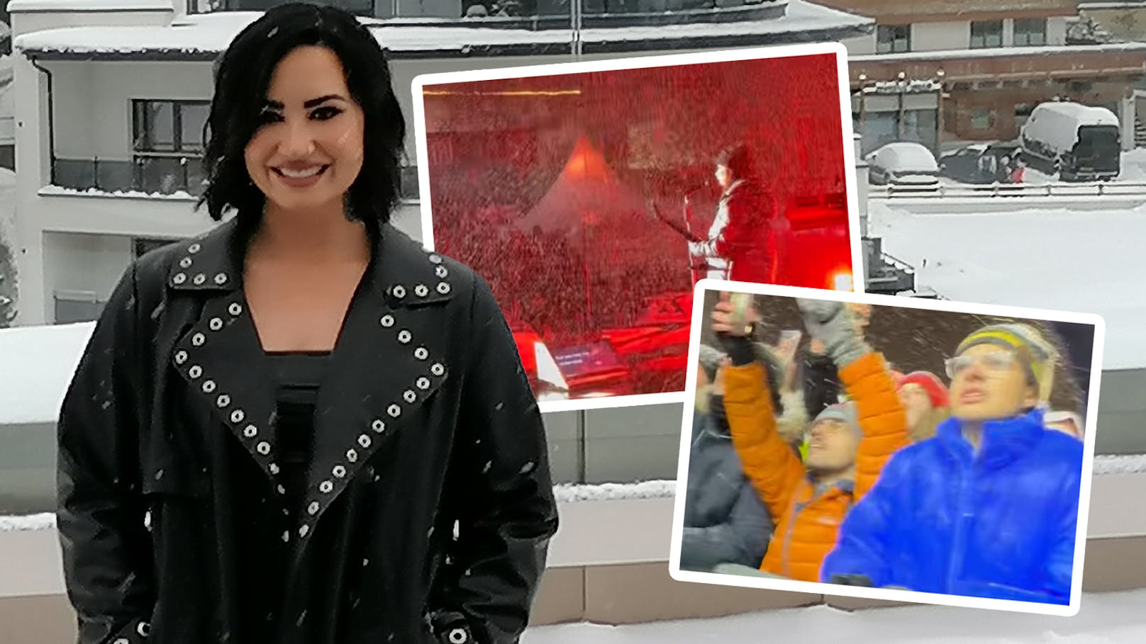 "Schneesturm": Demi Lovato bedankt sich bei Österreich