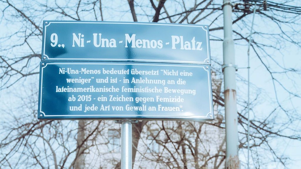 Am Wiener Alsergrund gibt es jetzt den ersten Platz, der in seiner Benennung an Femizide erinnern soll. 