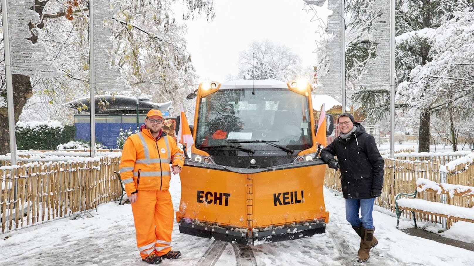 1.400 Helfer sind in Wien bereit zum Schneeschaufeln