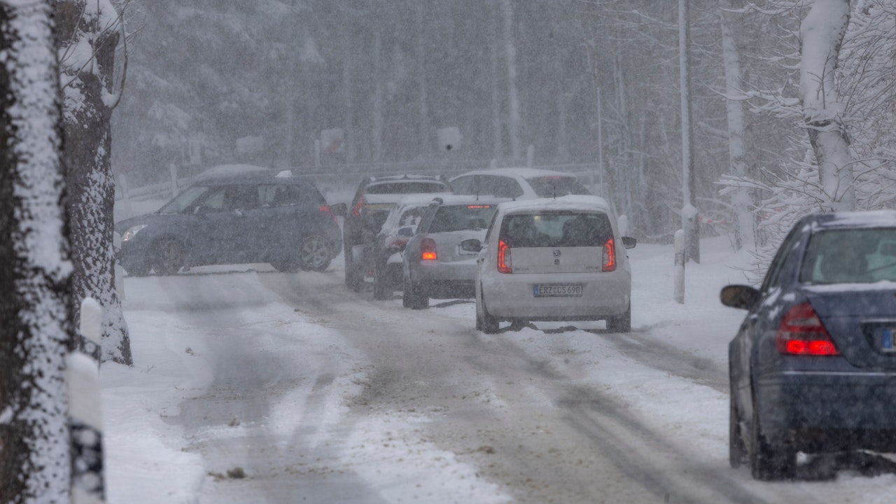 Heute.at - Bäume knicken wie Streichhölzer: Totales Schnee-Chaos