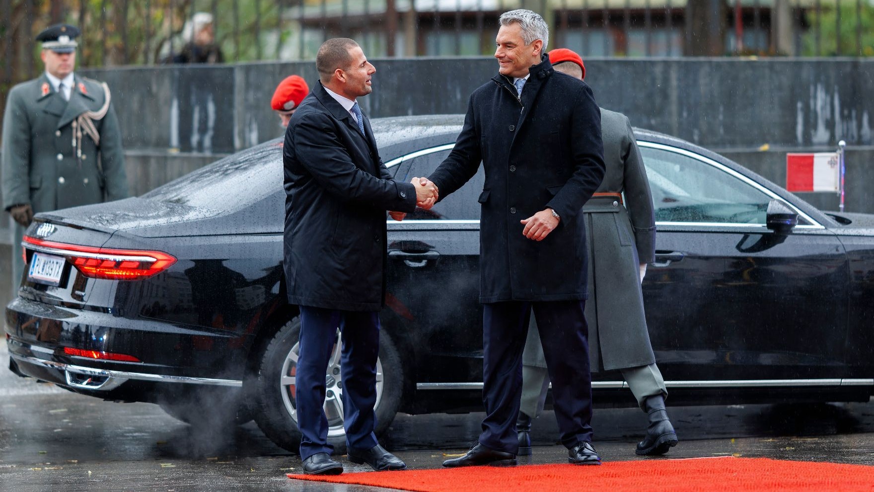 Am Montag (27.11.2023) war Maltas Premierminister Robert Abela zu einem Arbeitsbesuch bei Bundeskanzler Karl Nehammer (ÖVP) in Wien zu Gast.