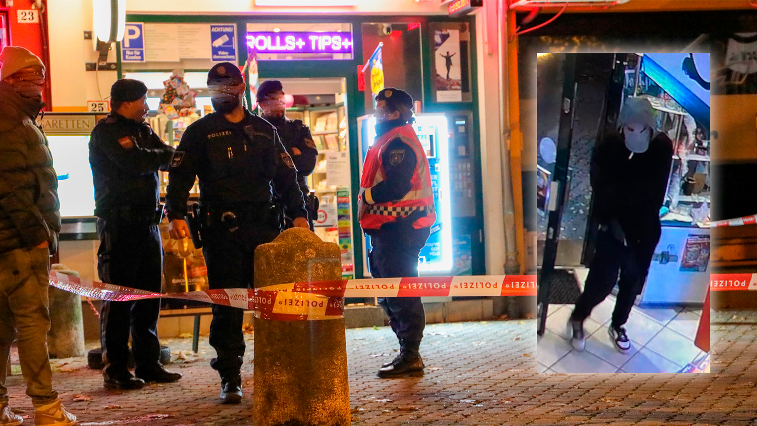 In Lehen wurde eine Trafik überfallen.