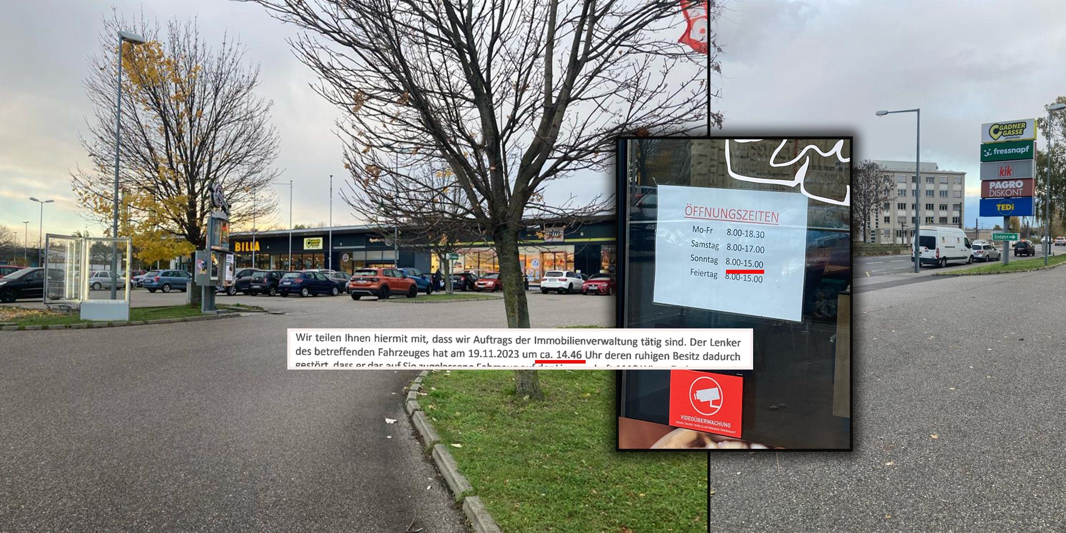 Die Forderung von 180 Euro verstand der Wiener absolut nicht.