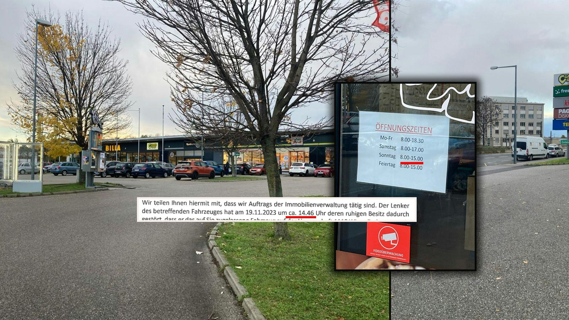 Die Forderung von 180€ kann ein Wiener absolut nicht nachvollziehen.