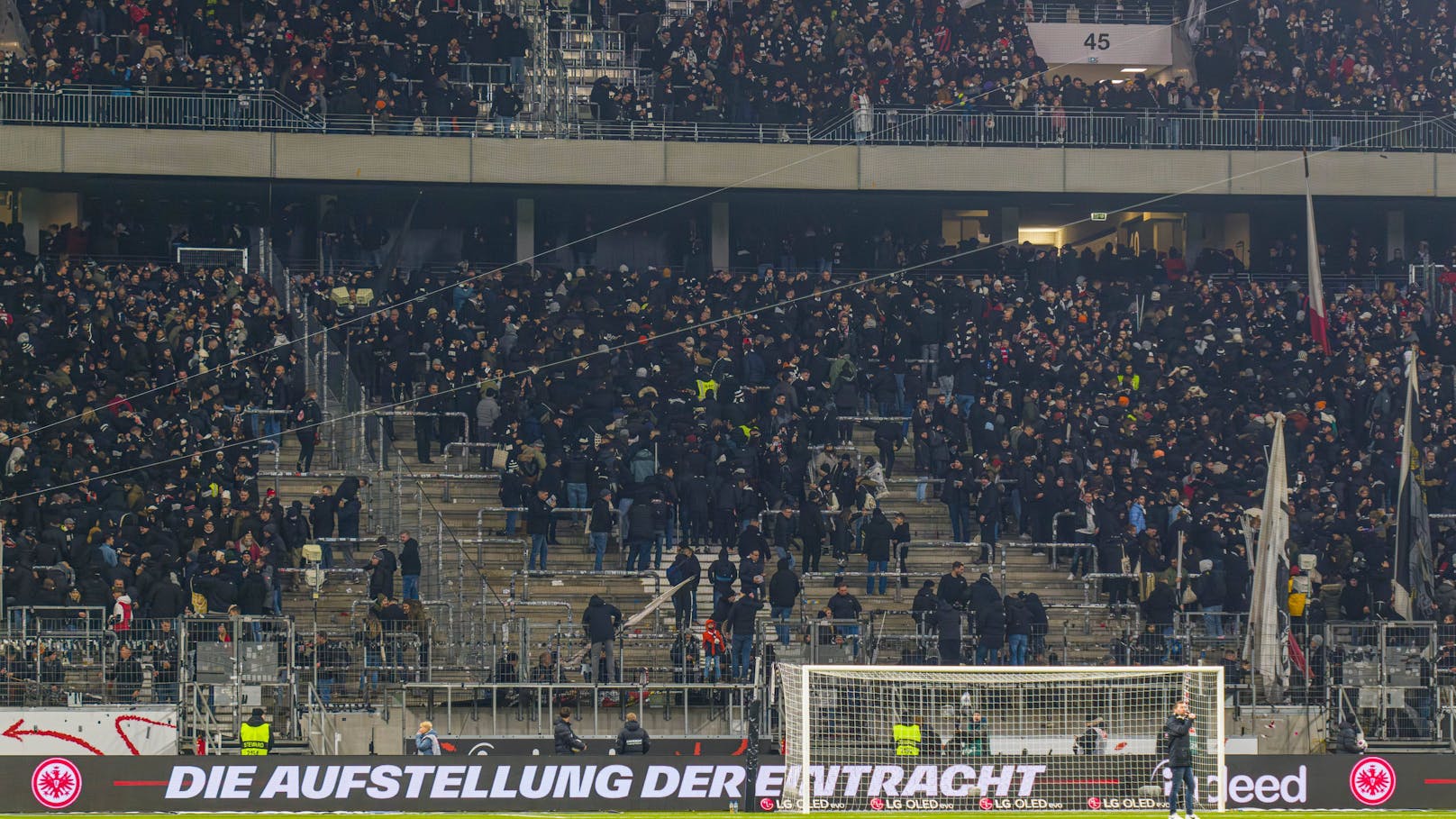 100 verletzte Fans – diese Eintracht-Bilanz erschüttert