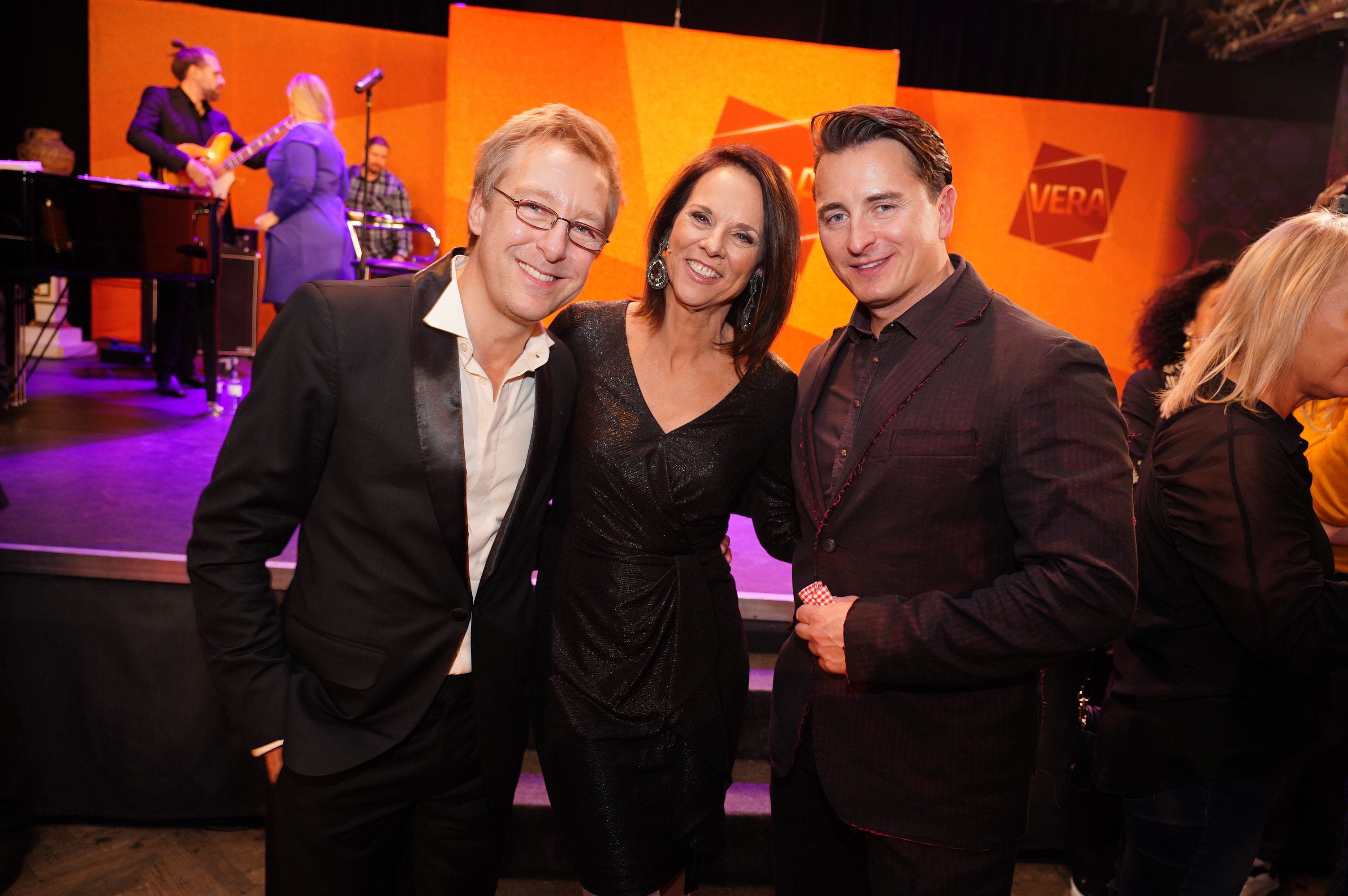 Feierten den Abschied von Vera Russwurm (Mitte) mit: 