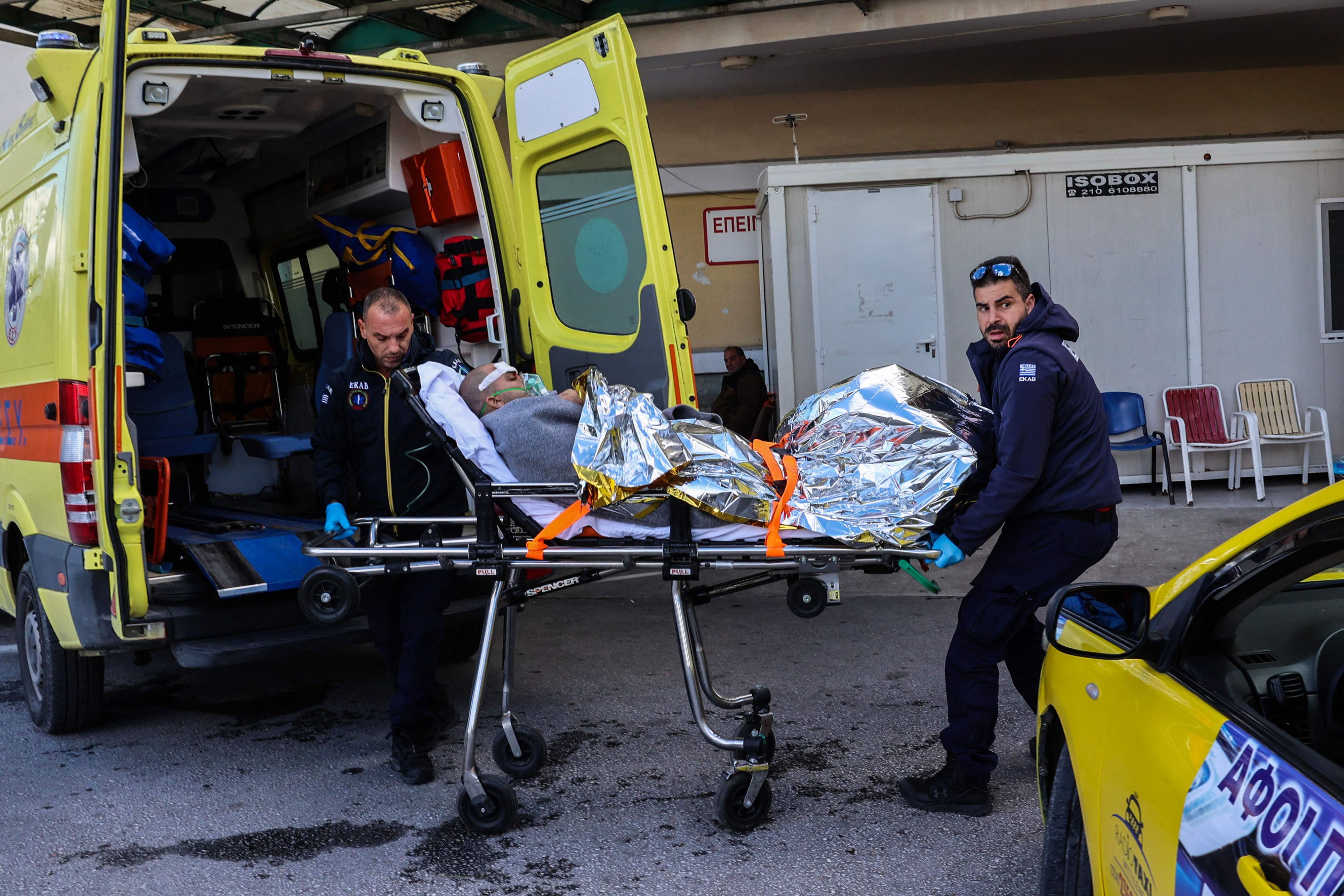 Am Sonntag ist ein Frachter in stürmischer See vor Lesbos untergegangen. Ein Besatzungsmitglied wurde gerettet.