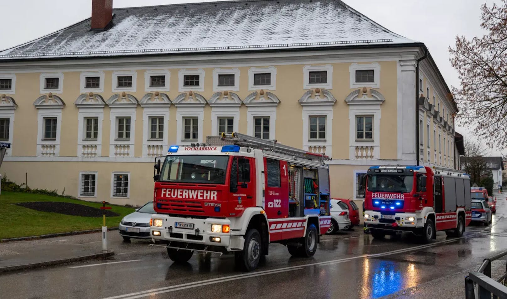 Brand in Pfarrhof – 45 Kinder in Sicherheit gebracht