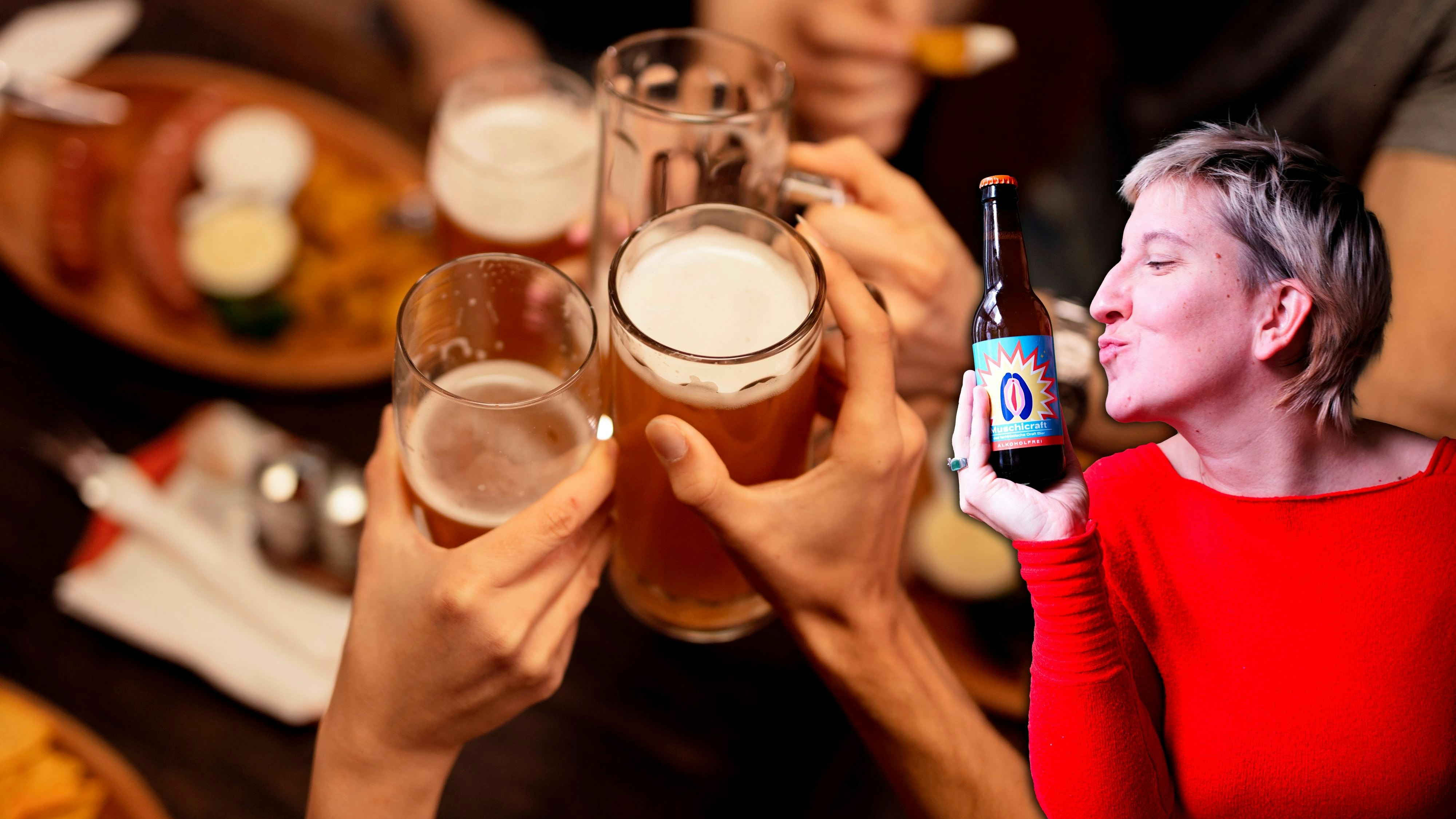 Sophie Tschannett vertreibt "feministisches Bier" – jetzt auch akoholfrei.