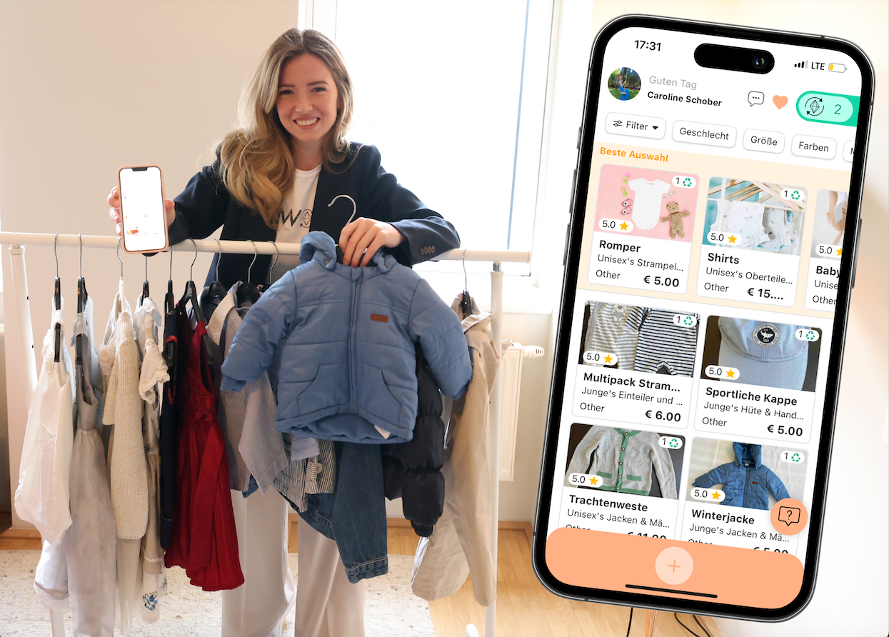 App-Mitgründerin Caroline Schober startet mit der App 